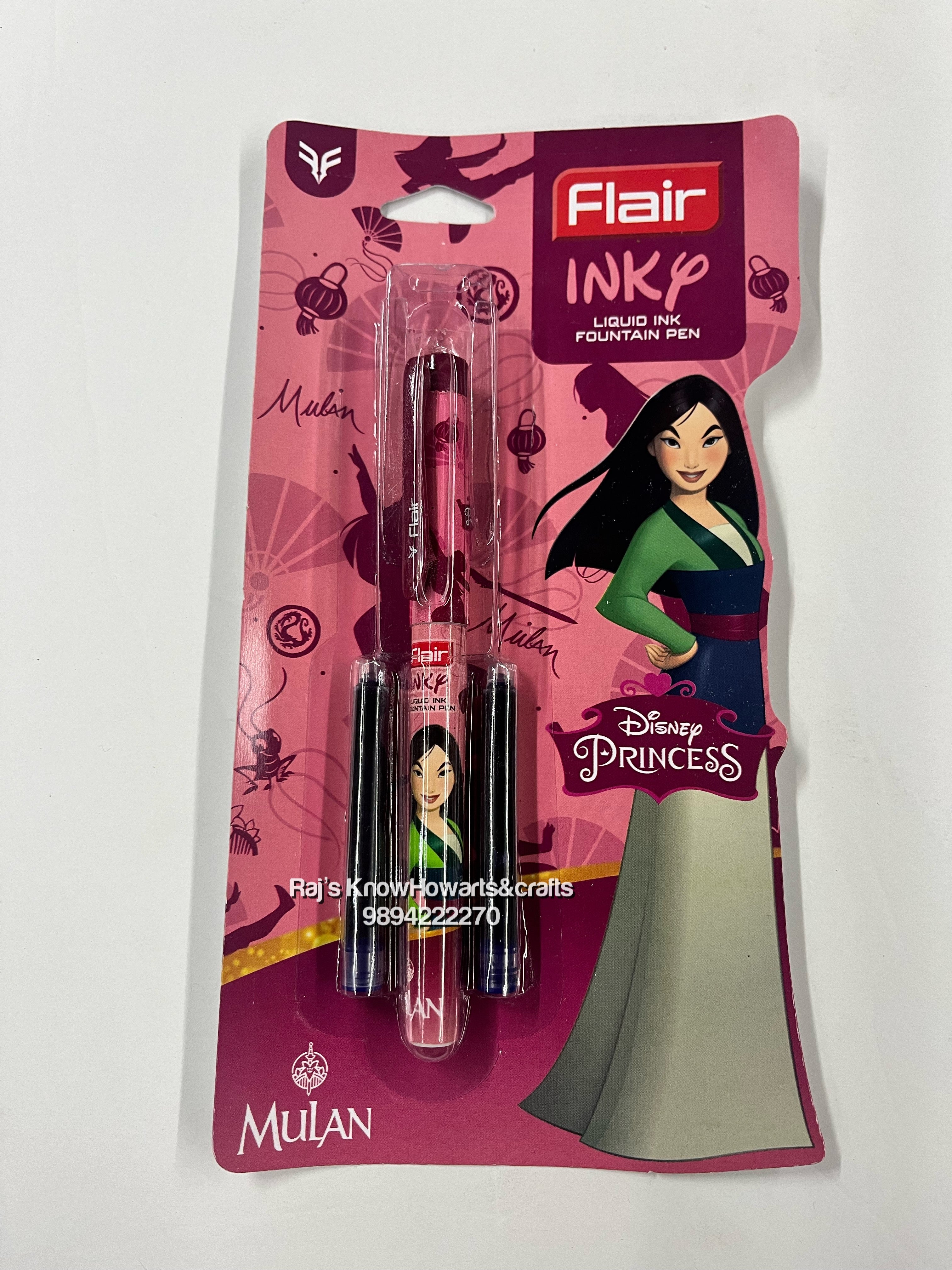 FLAIR INKY FOUNT PRINCES BLISTER