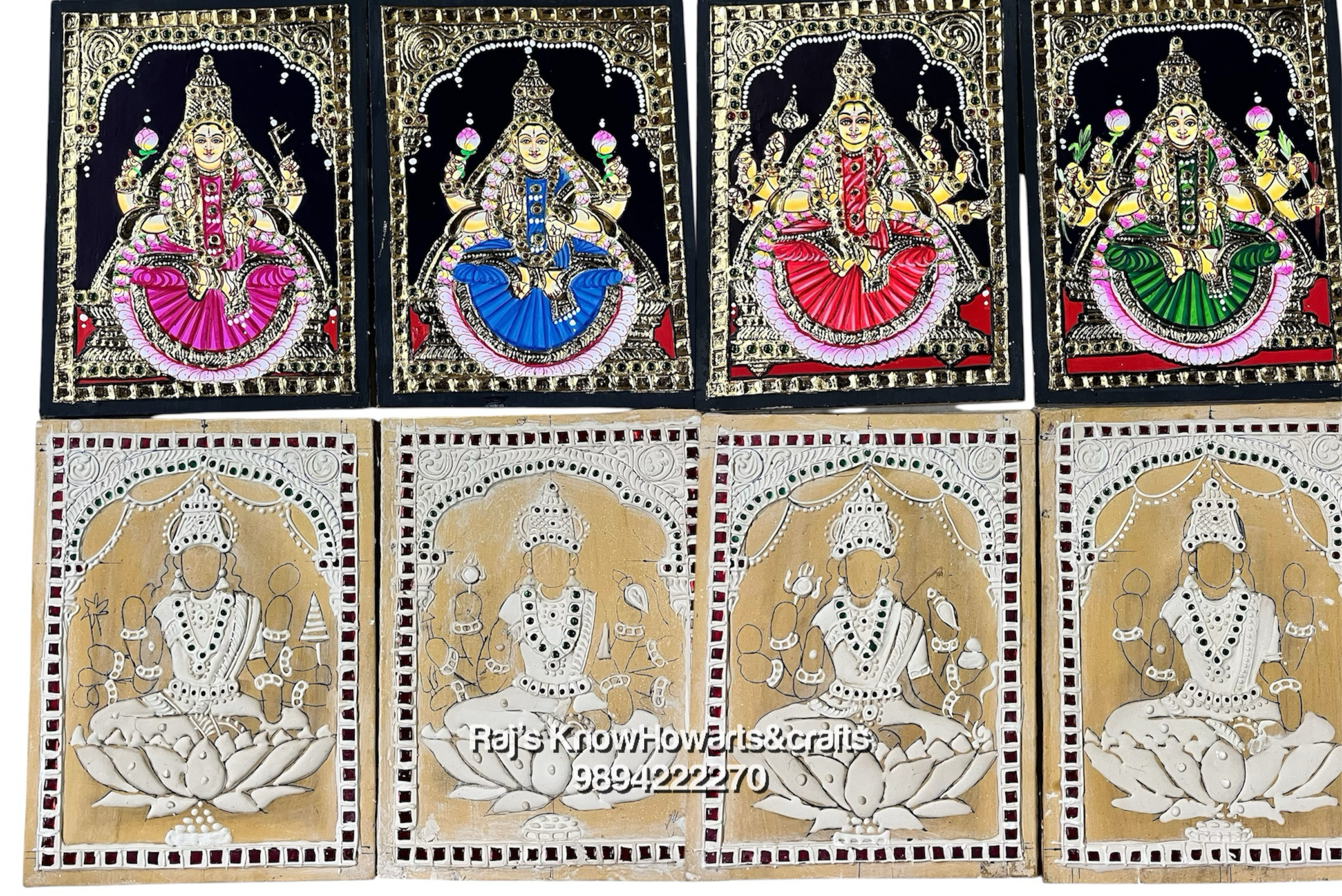 Ashtalakshmi set finished muck board