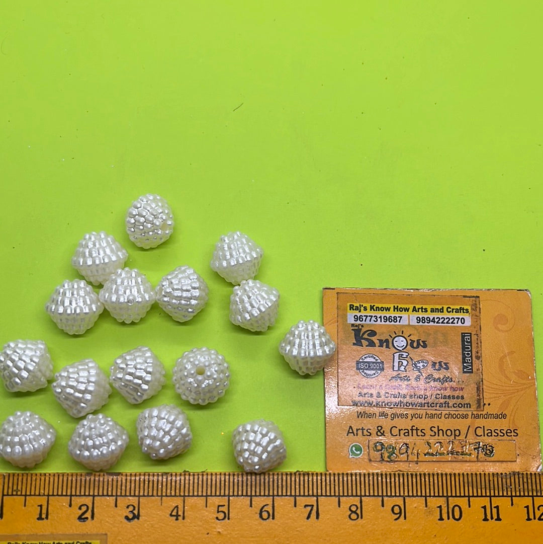 8mm Round Pearl balls 25 g