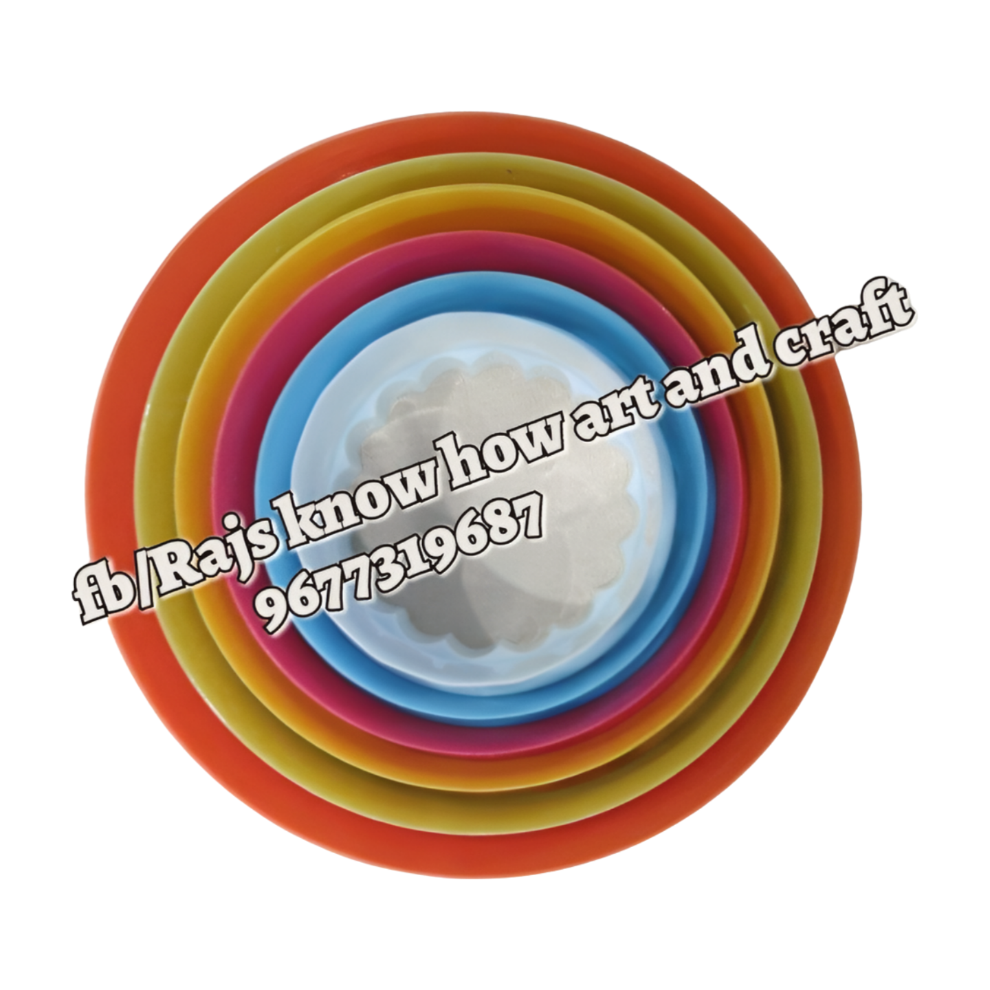 Two in one circle cum wavy cutter