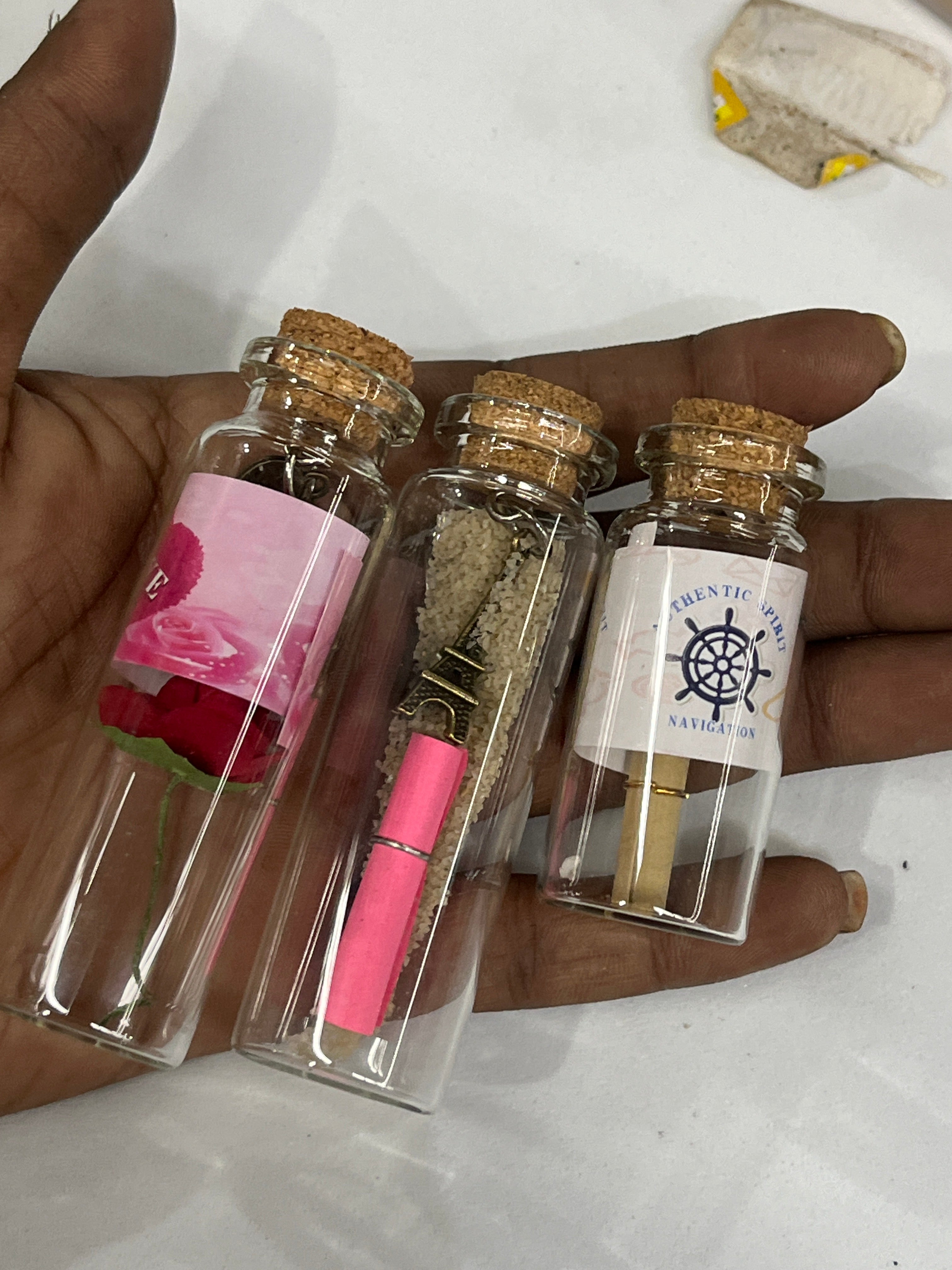 Assorted Message Bottle-MESB - 1 pc