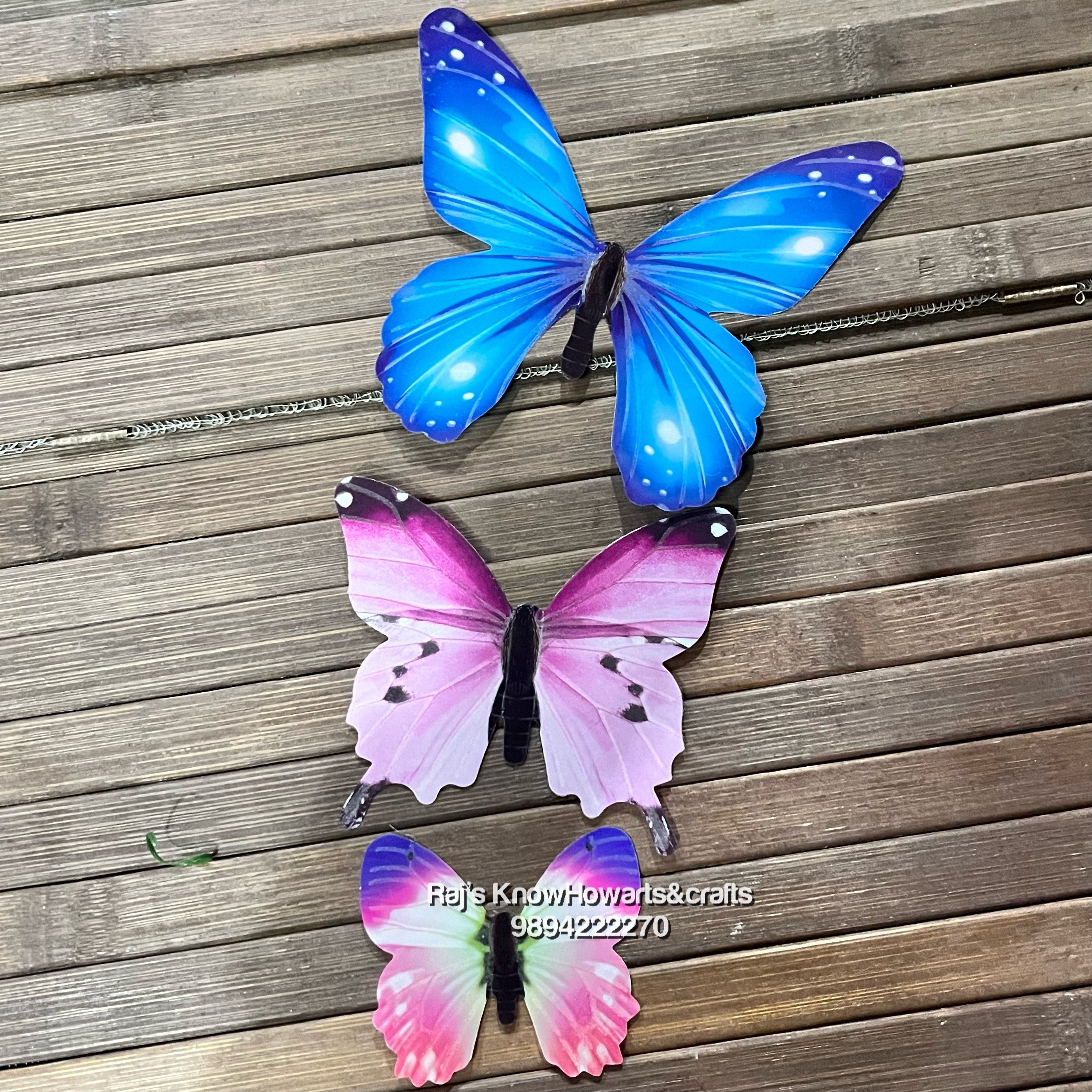 3D Butterfly Decoration