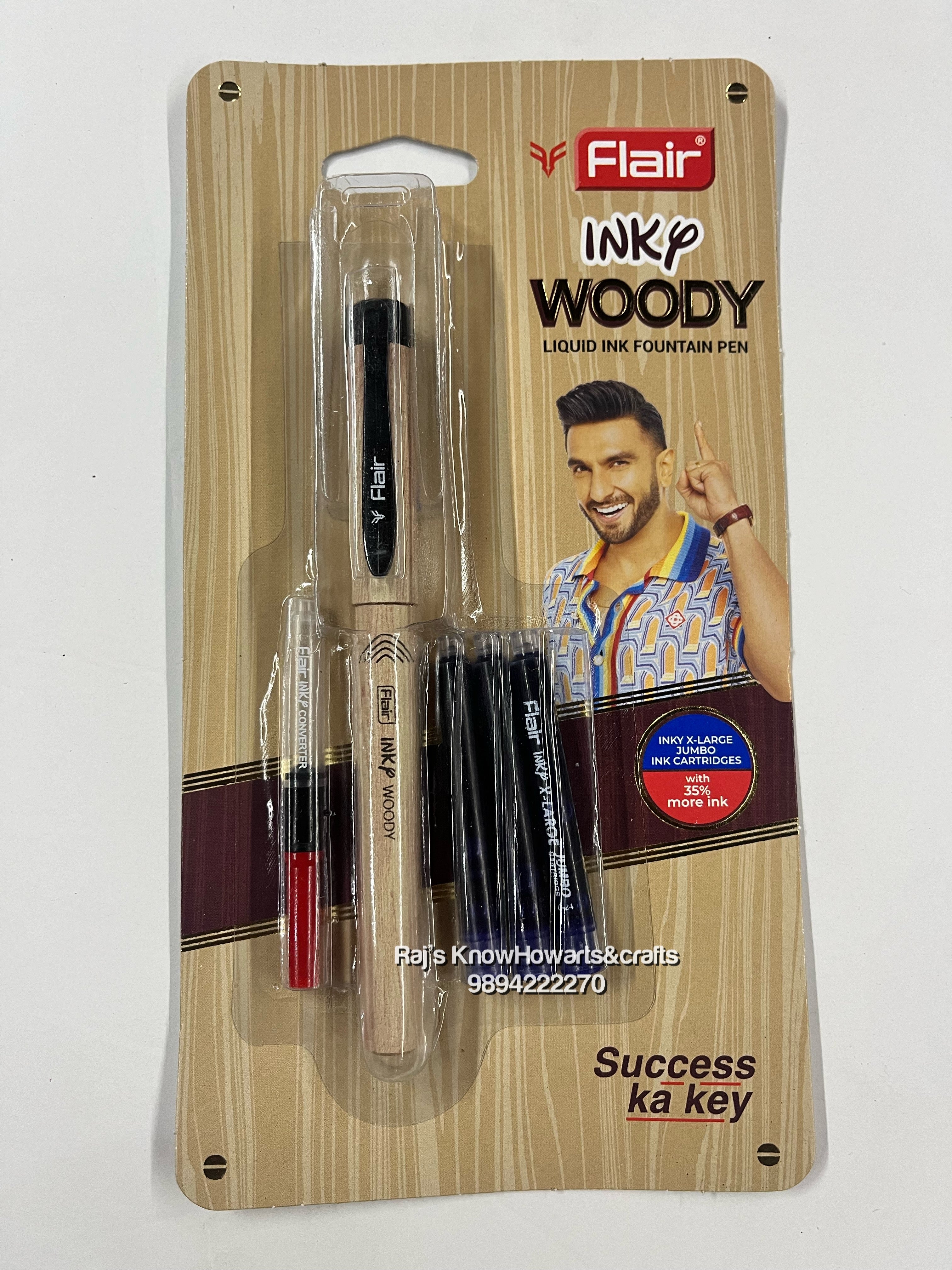 FLAIR INKY FOUNT WOODY - 1 pc