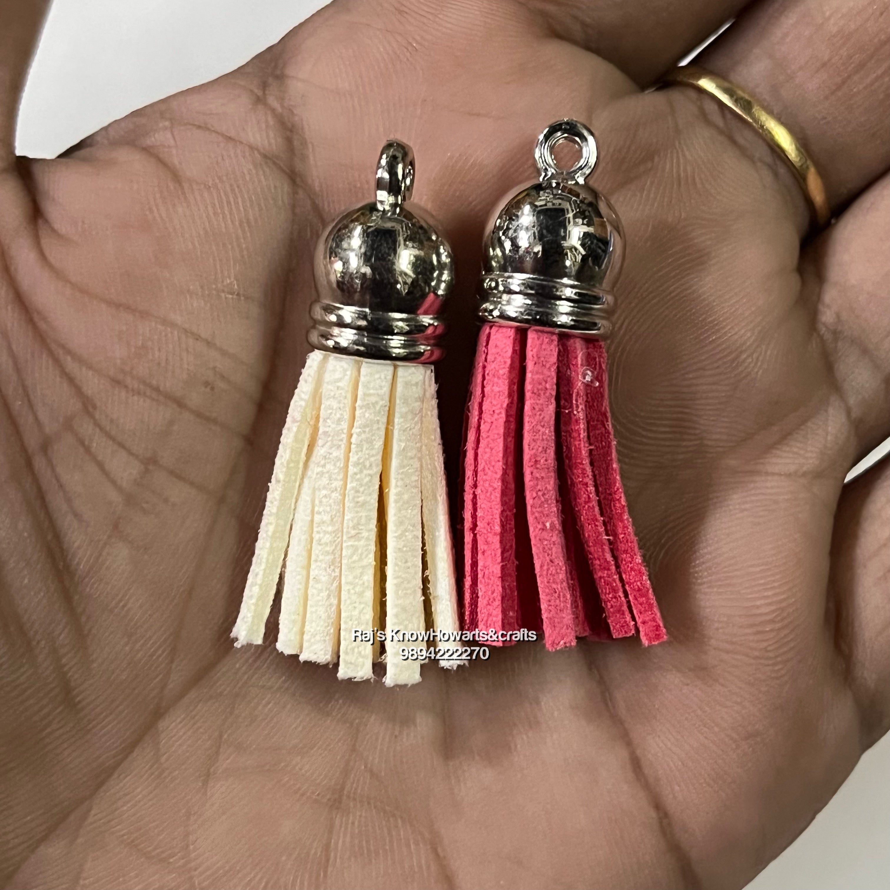 Assorted colourful Tassels  - 5 pc