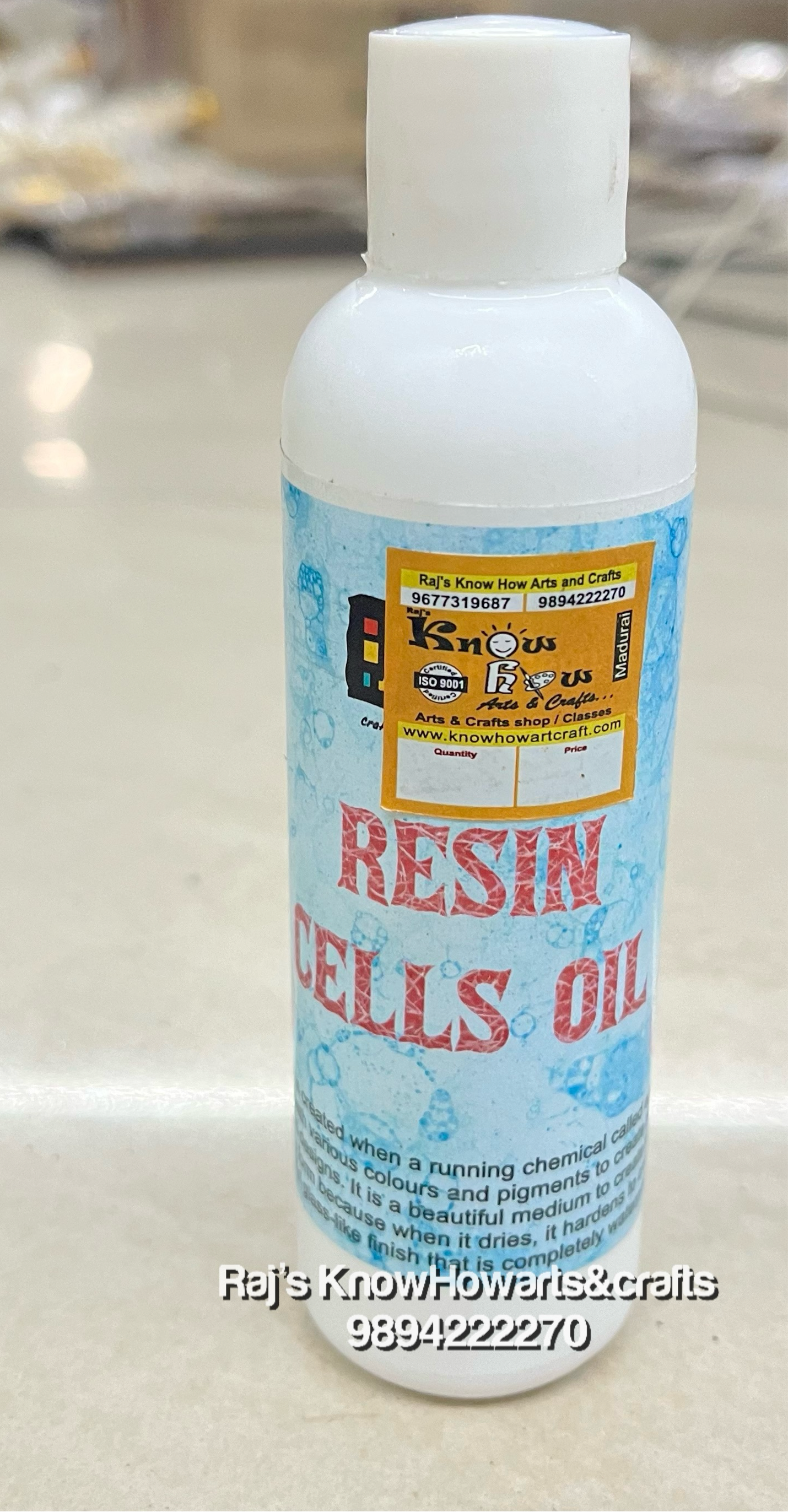 RESIN CELLS OIL100 GRAM-AORCO