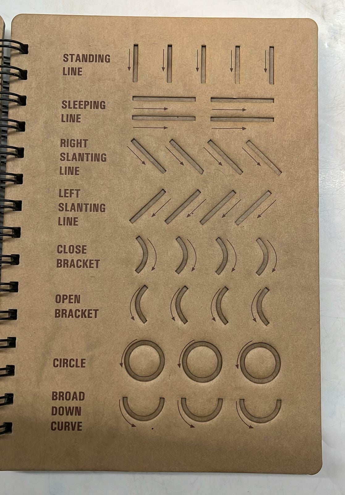 Polo writing stencil book assorted-1pack