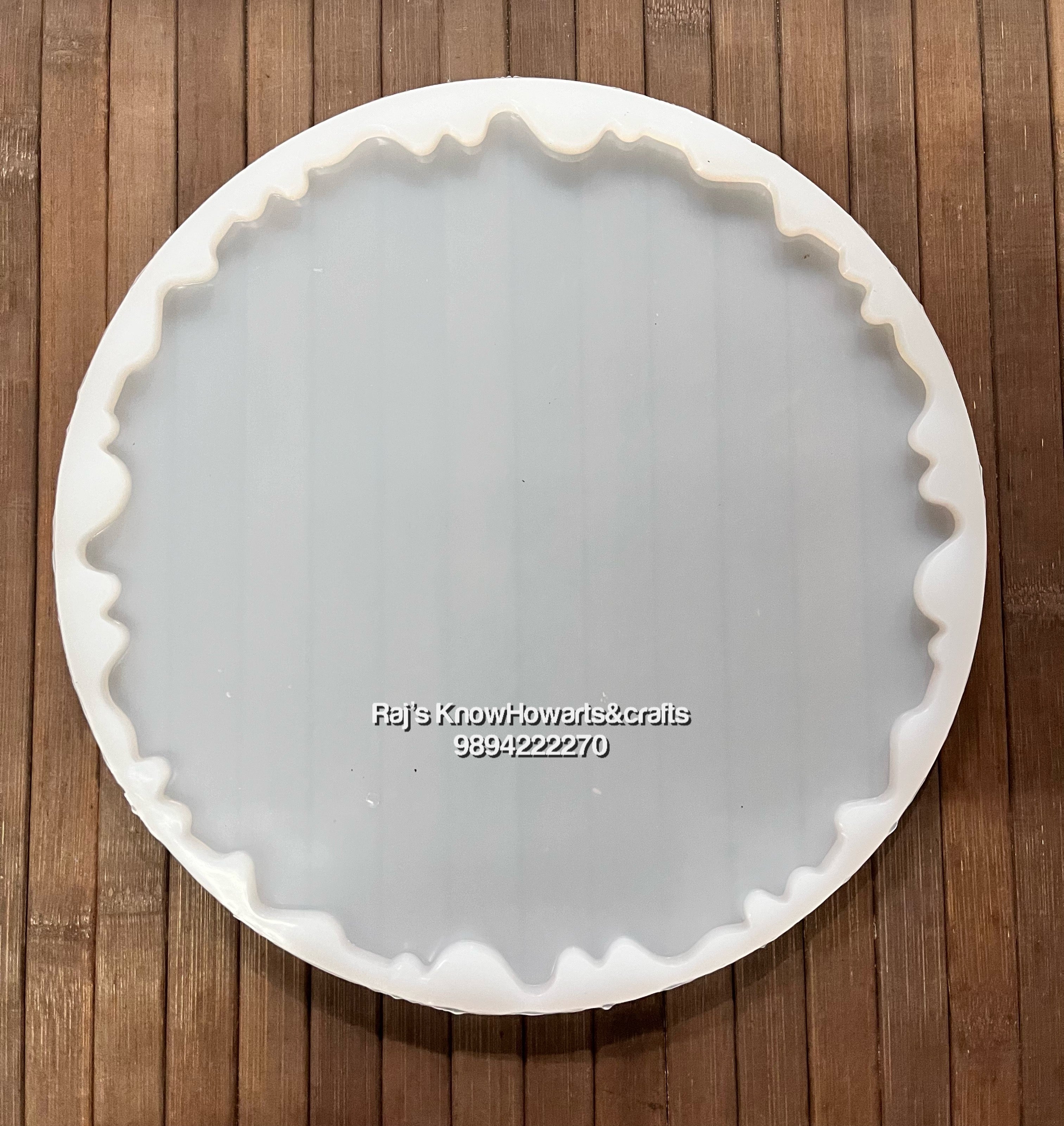 8 Inch Circle Resin mold