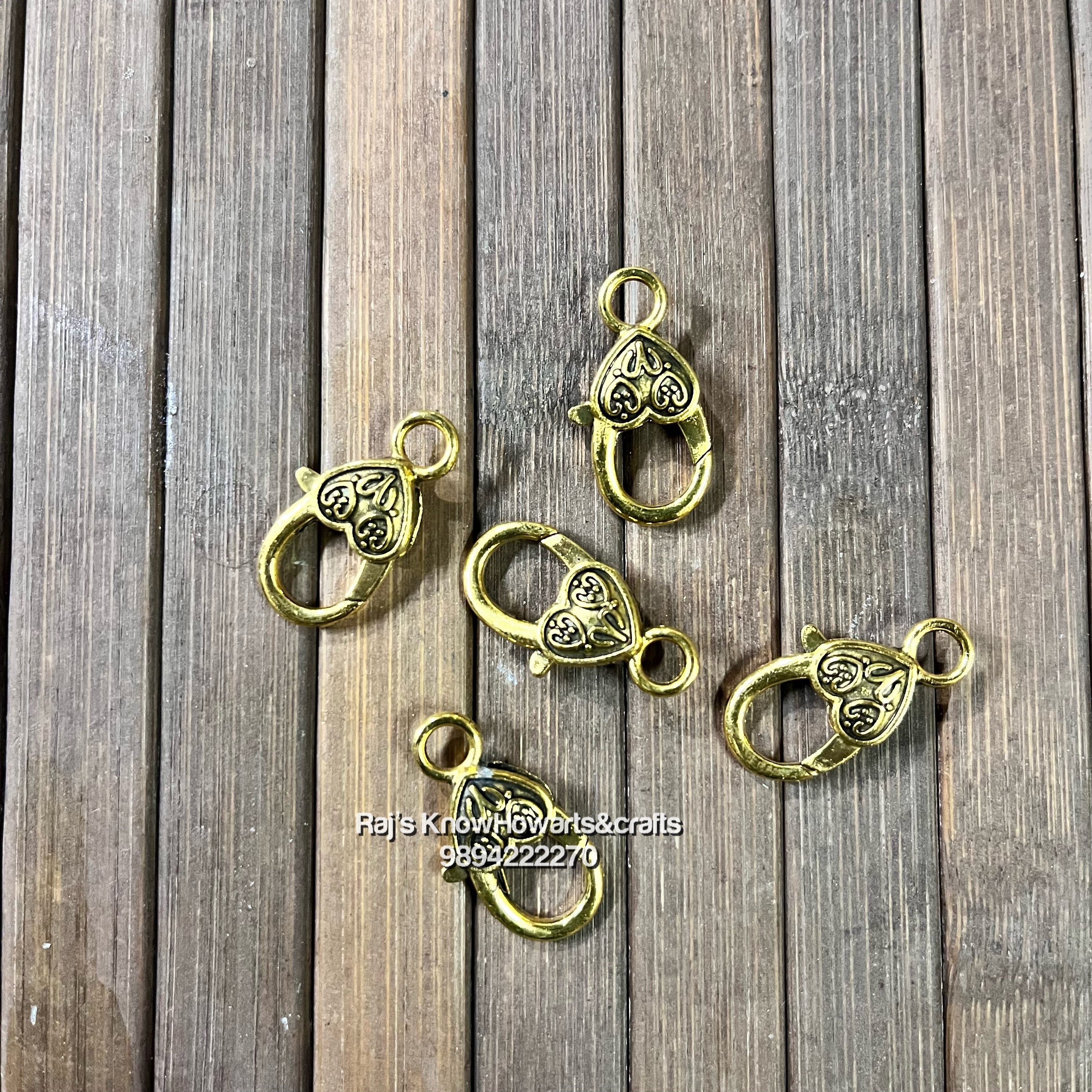 MINI HEART LOCKET PENDENT gold – KnowHowArtCraft