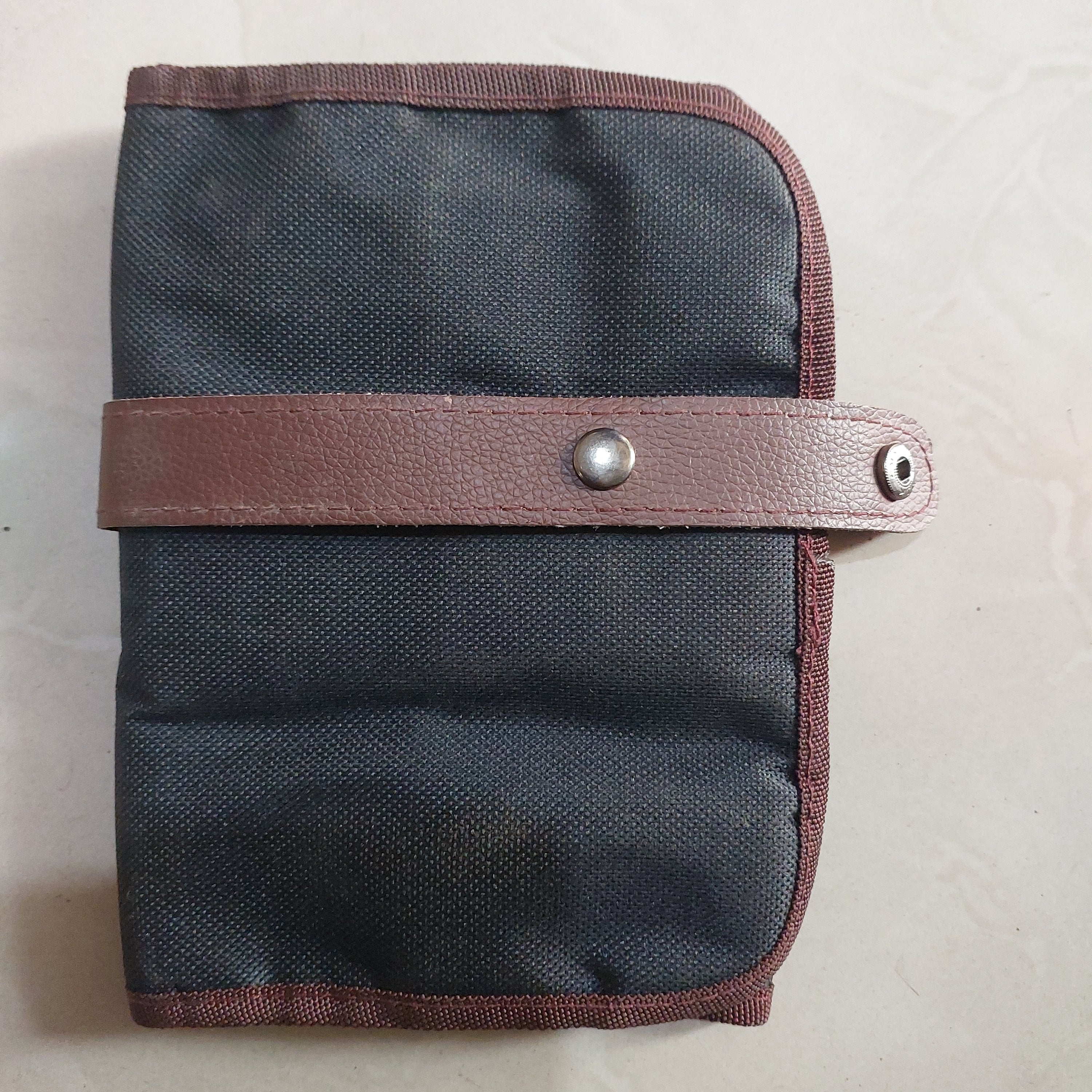 Leather Brush pouch