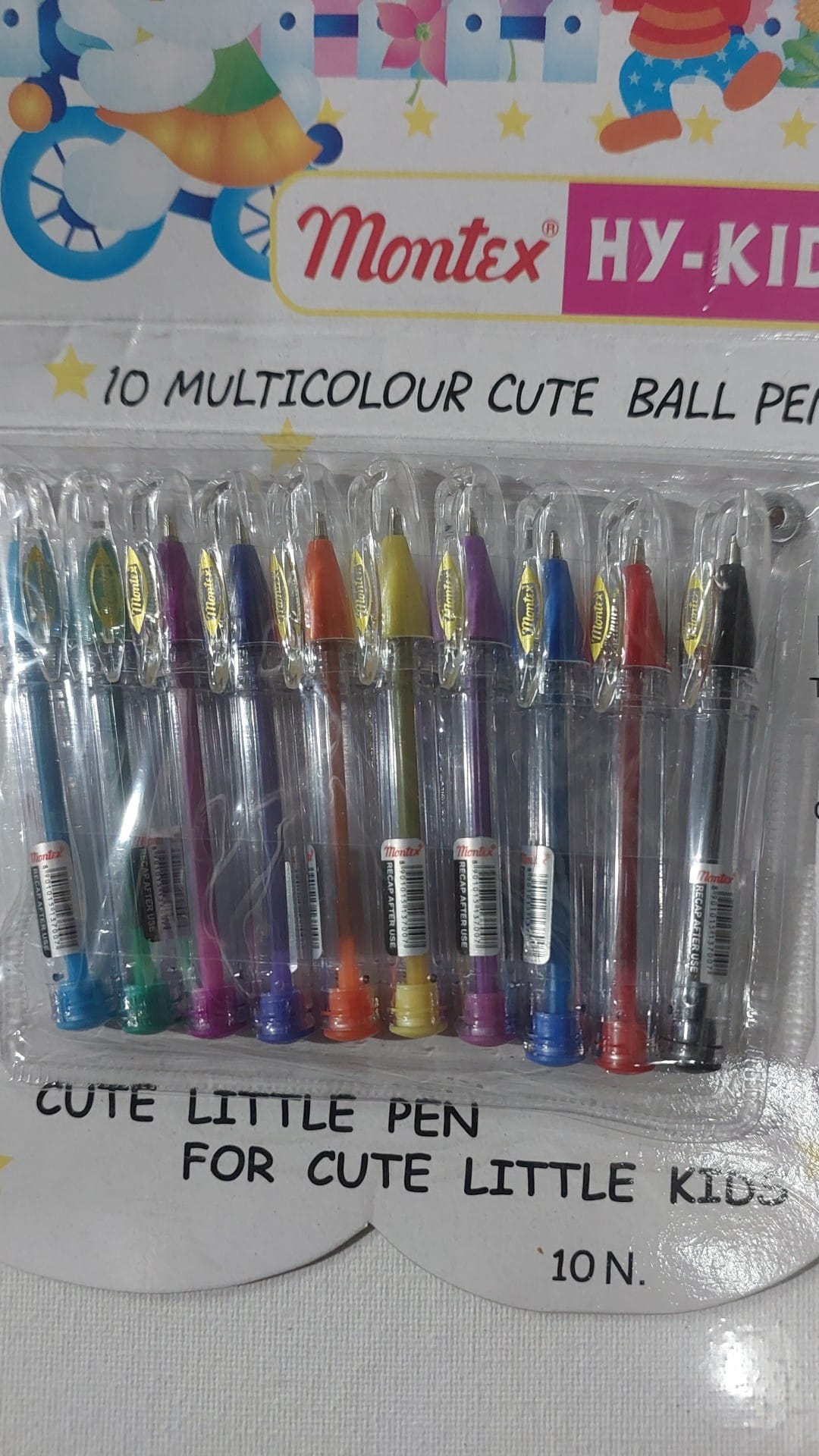 Montec multicolor pen