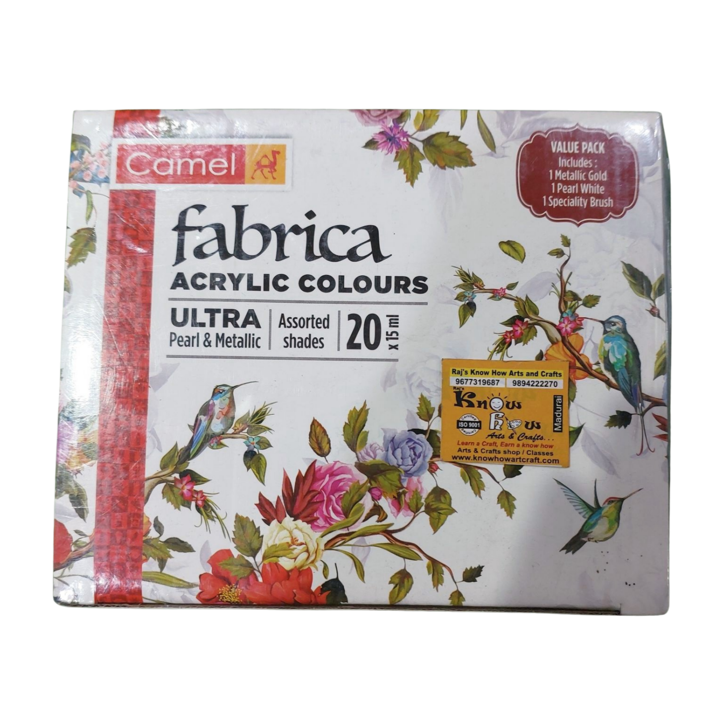 Camlin 20 in 1 Acrylic Colour set