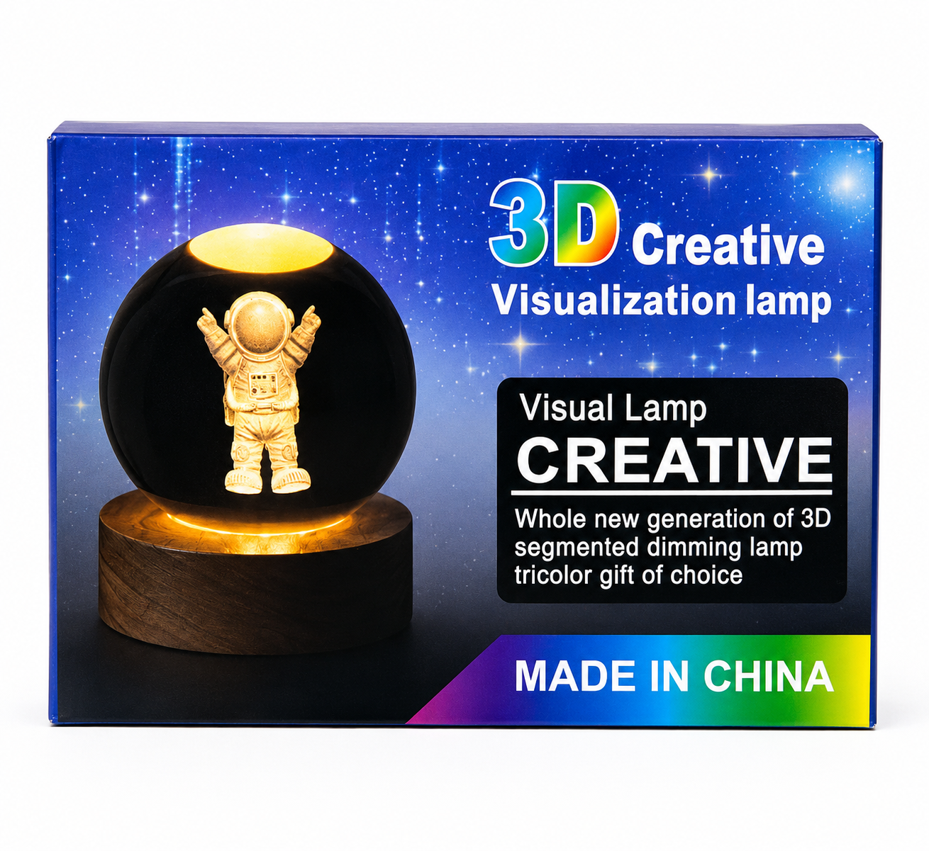 3 D night lamp creative visualization lamp fixed model 1 piece ...
