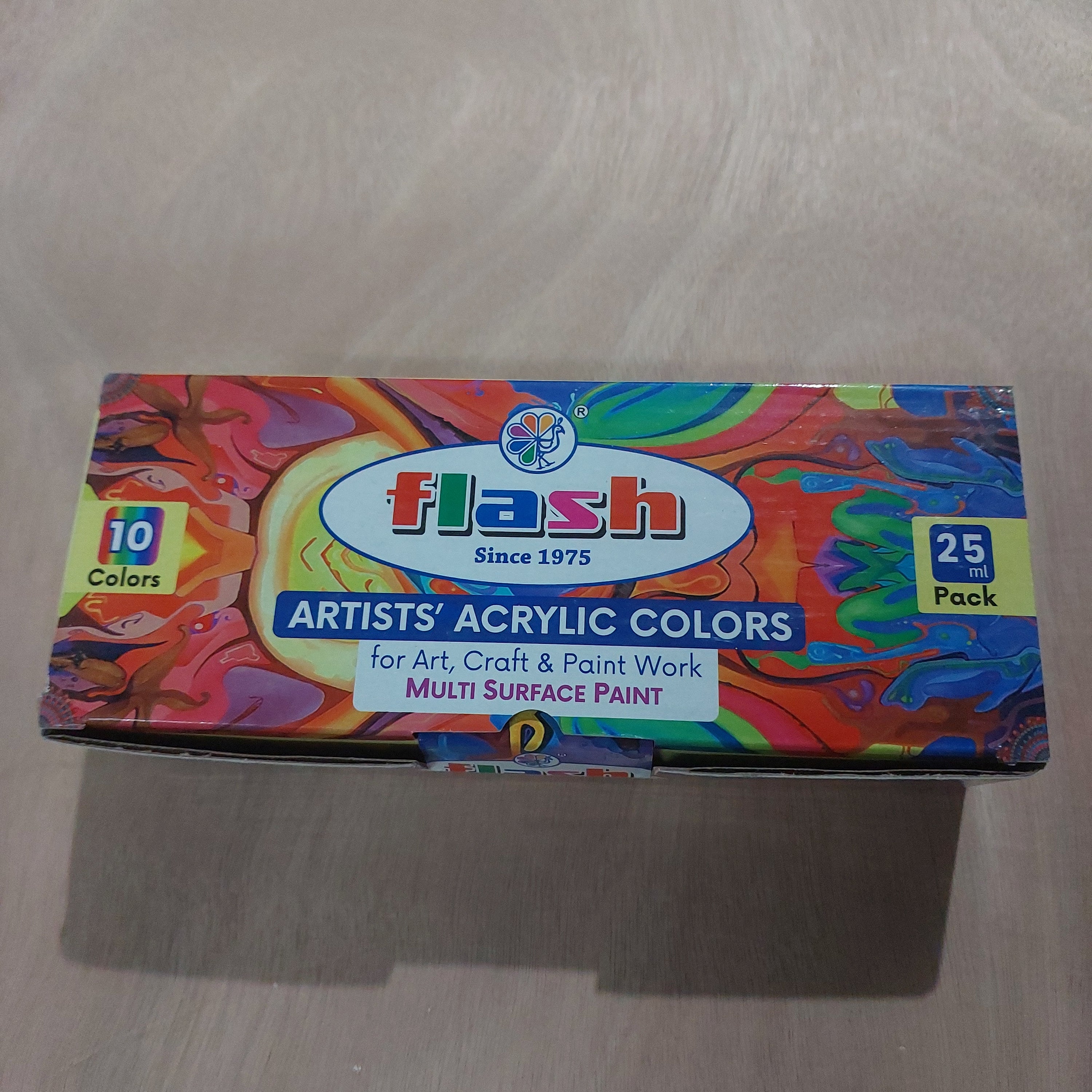 Flash artist acrylic color 25ml pack