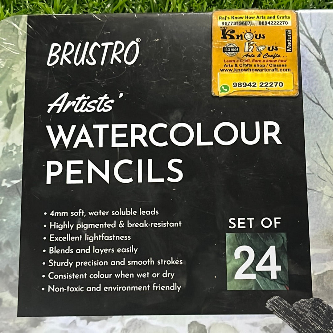Brustro artist Watercolour pencils 24 shades