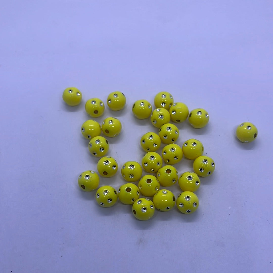 stone Acrylic  beads -50g 2