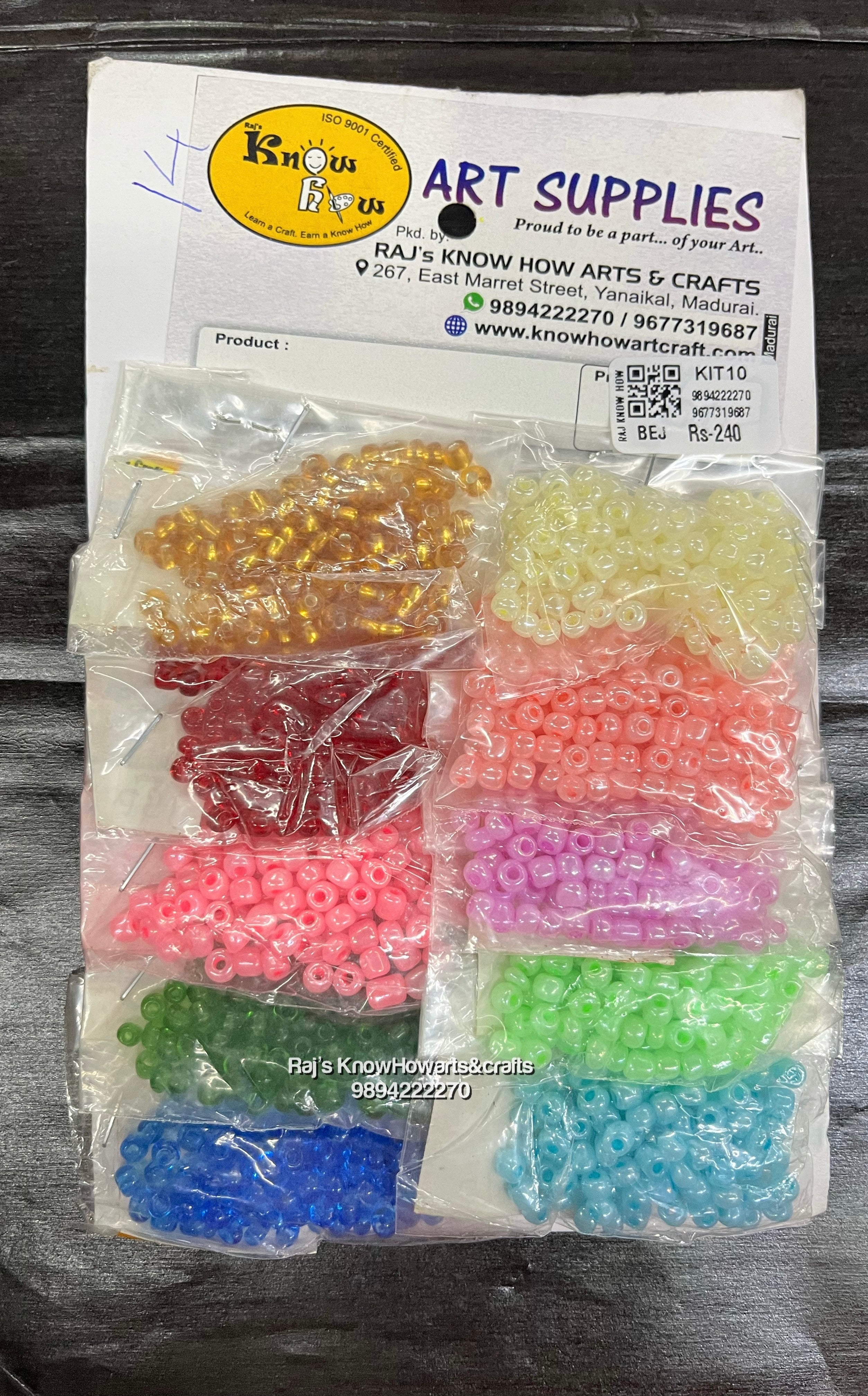 4MM GLASS BEAD KIT - KIT10