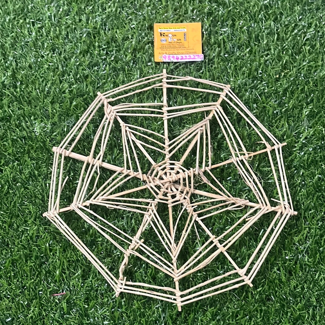 DIY Bamboo spider web craft ideas for kids