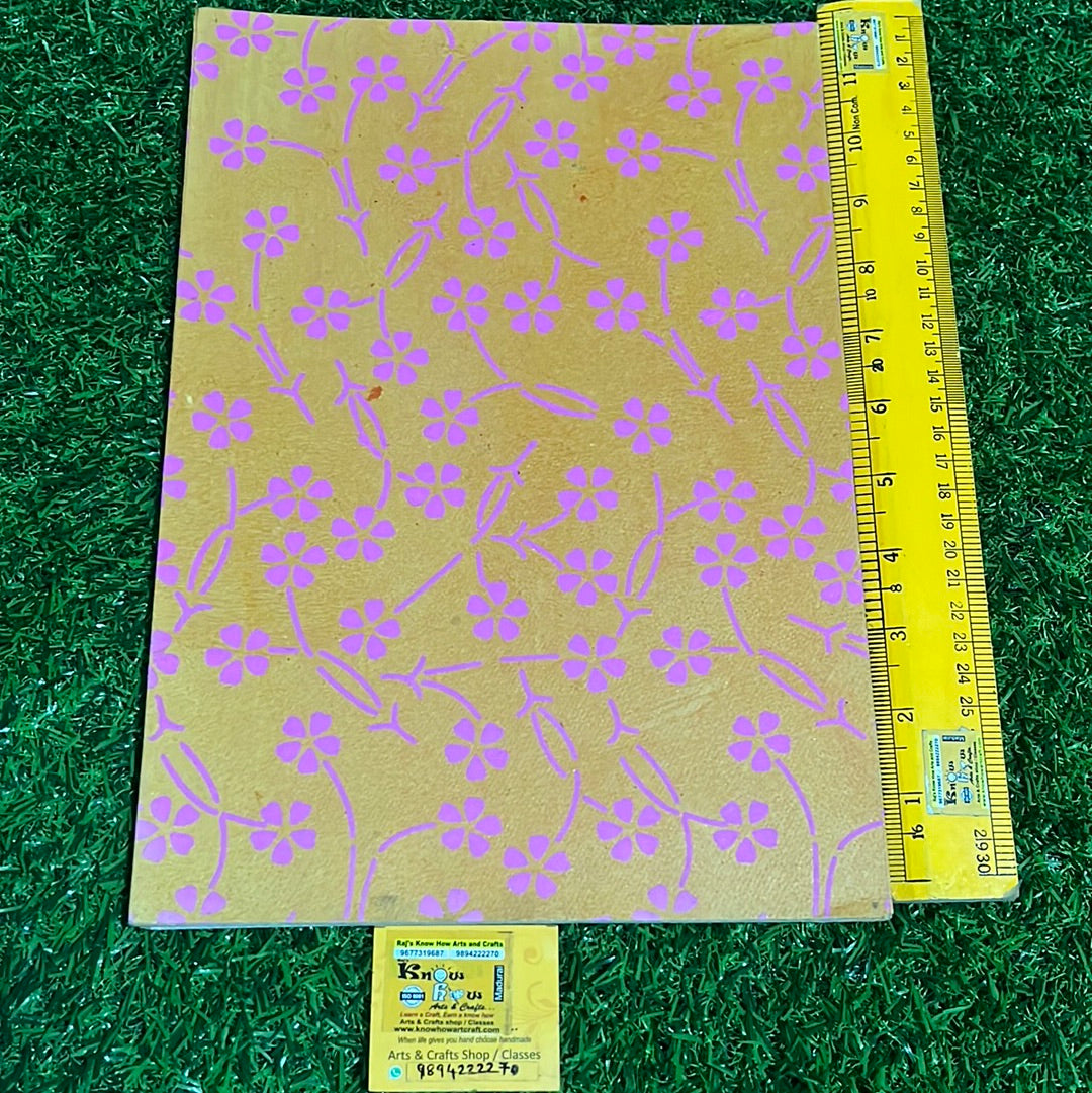 Flower paper A4 sheet paper