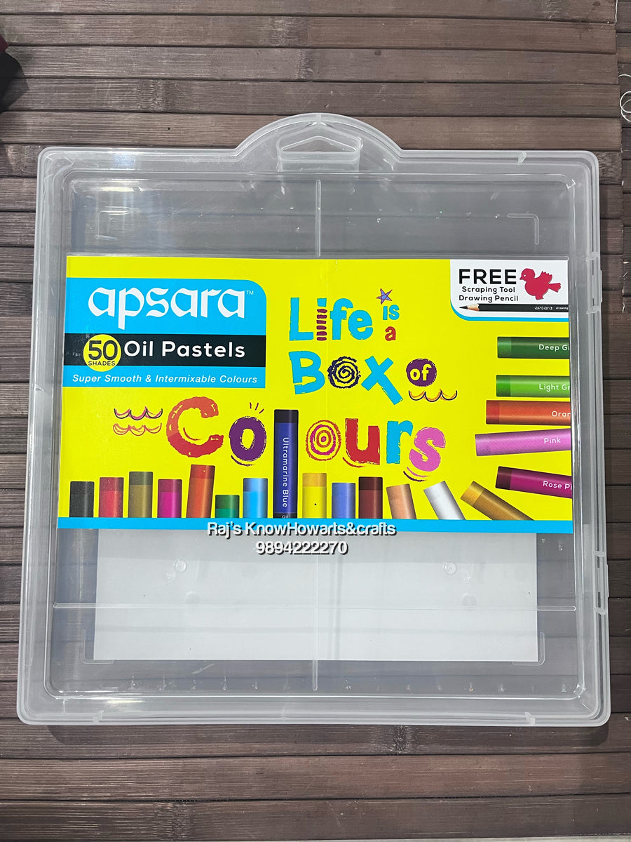 Apsara 50shade oil pastels – KnowHowArtCraft