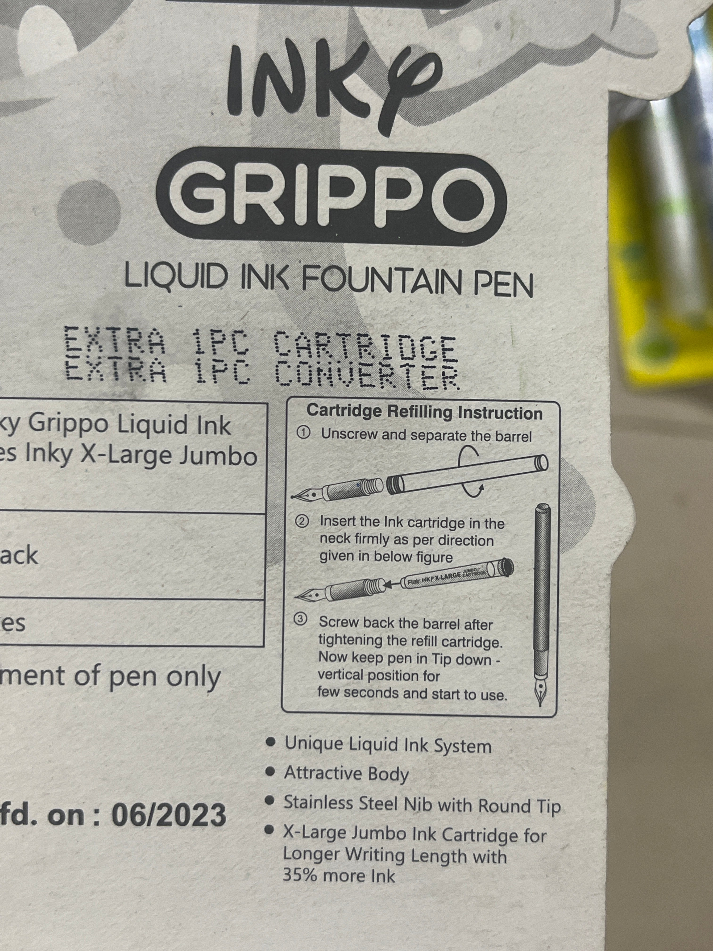 FLAIR INKY FOUNDATION GRIPPO