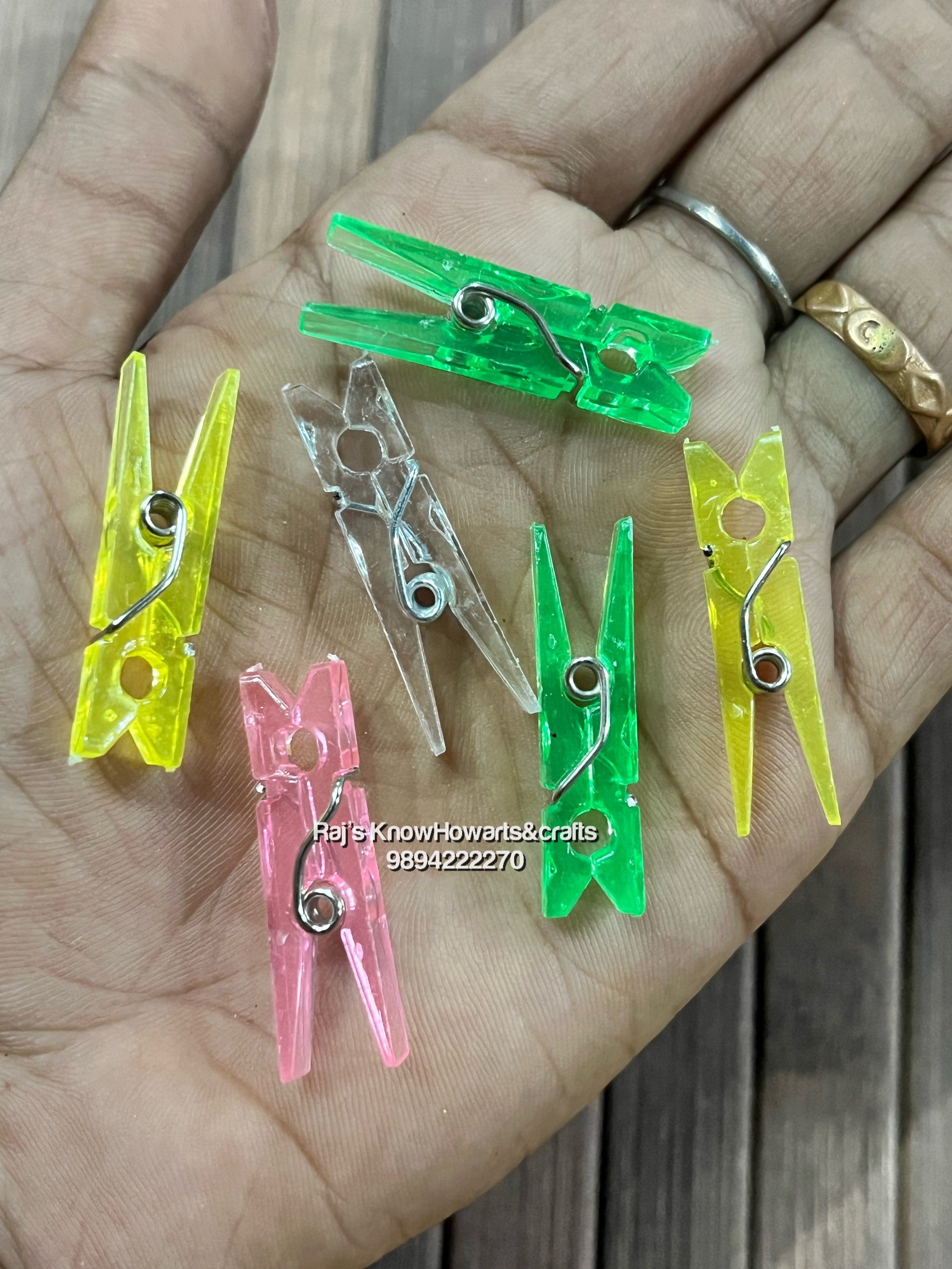 PLASTIC CLIP 3.5cm 12Pcs PACK-PCLIP