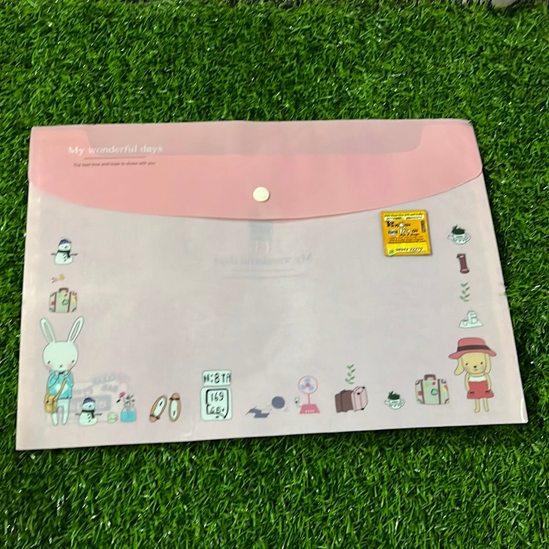 Button file folder