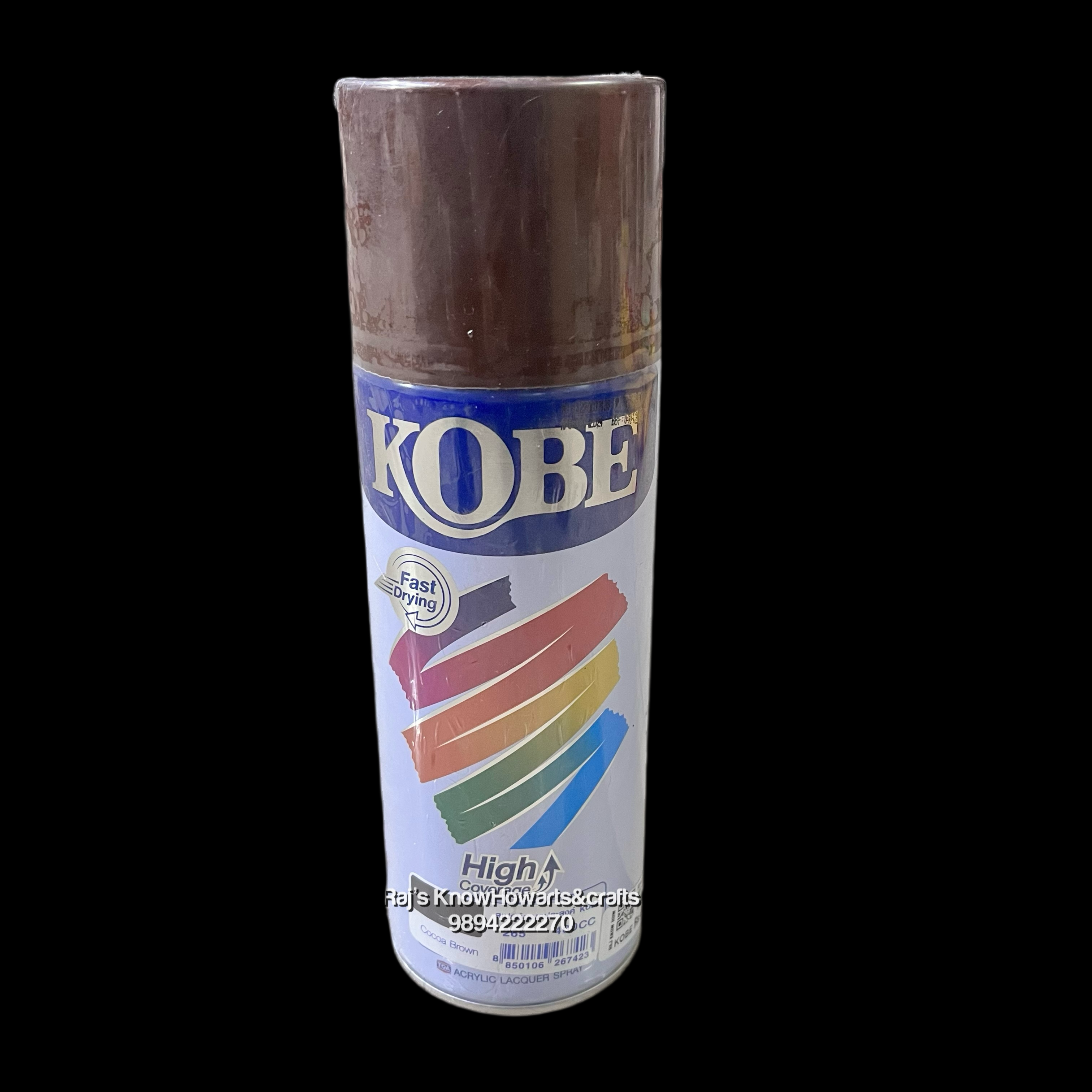 KOBE Brown Acrylic Lacquer Spray