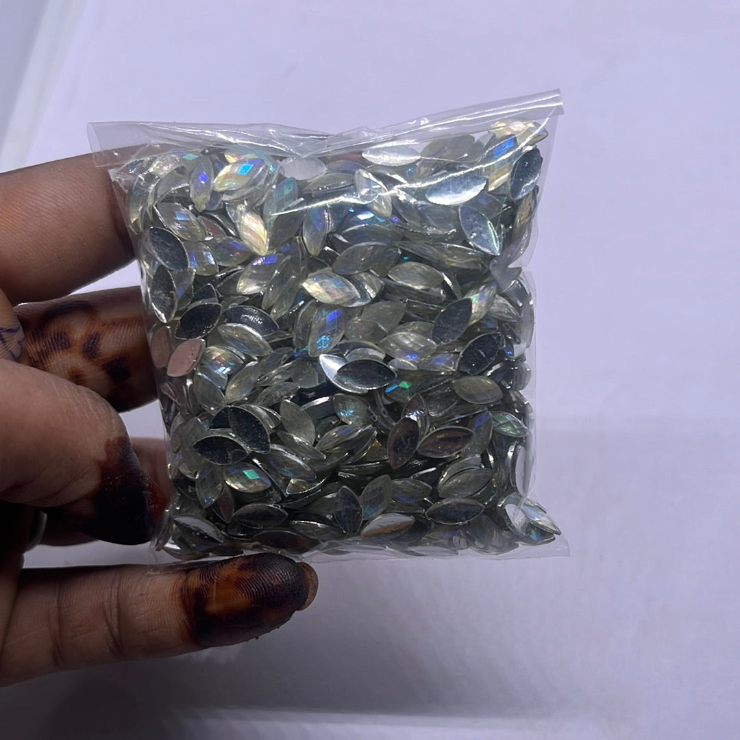 Acrylic aari & Embroidery beads stone -25g 10