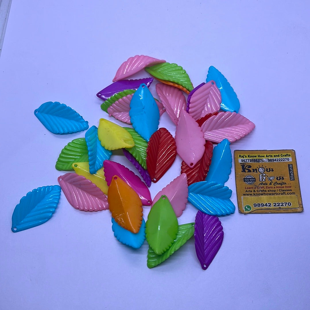 plastic leaves