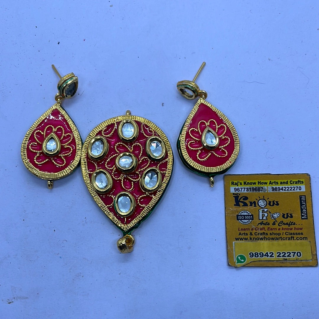 Color plated pendant jewelry making