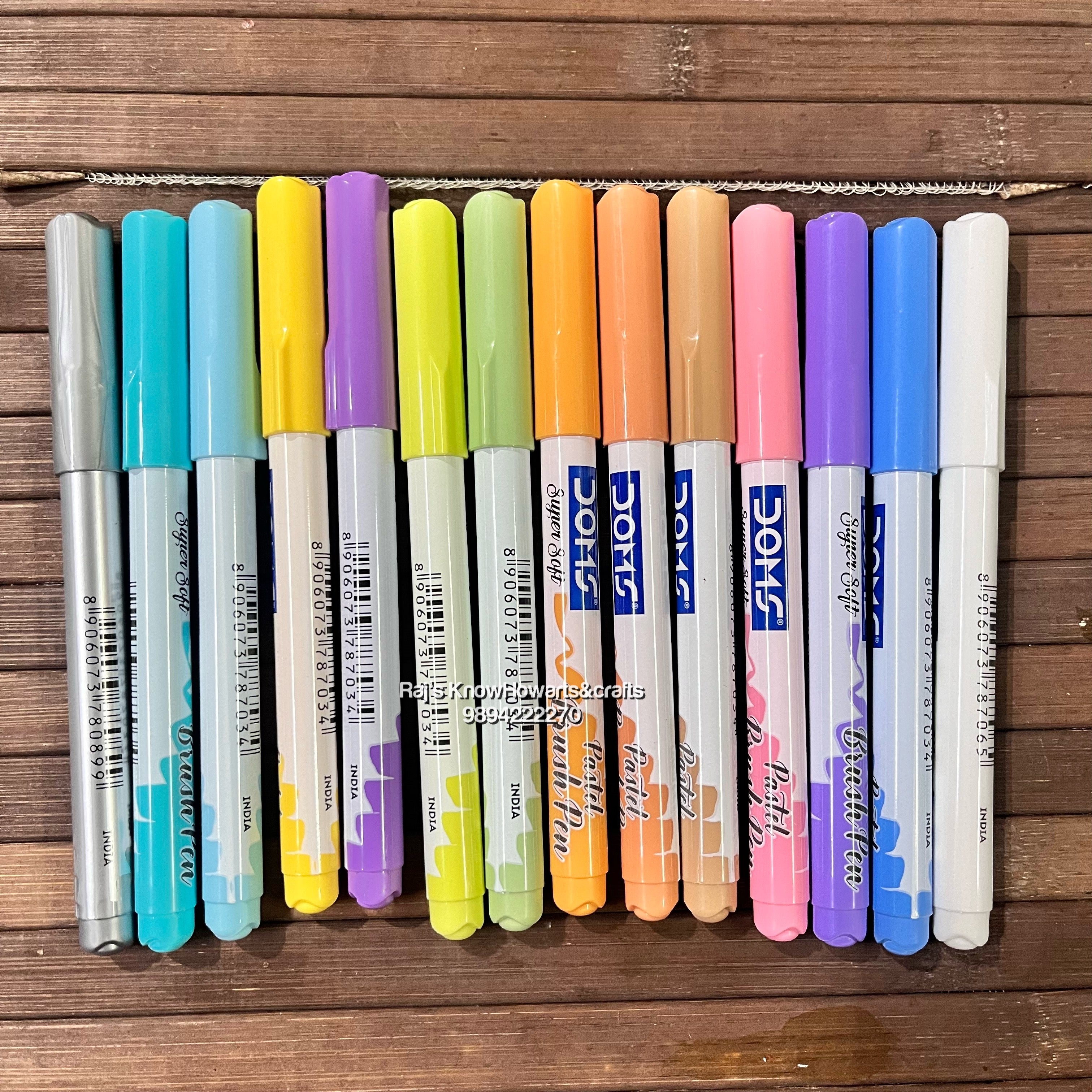 Doms  pastel Brush pens