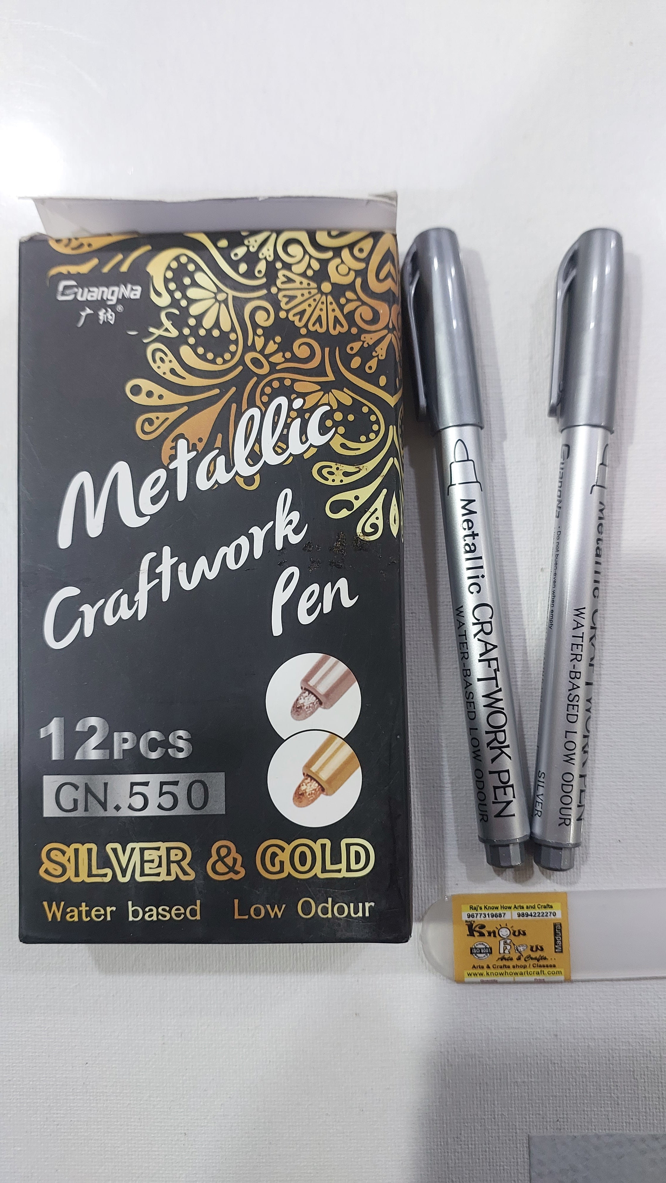 Silver Marker pen