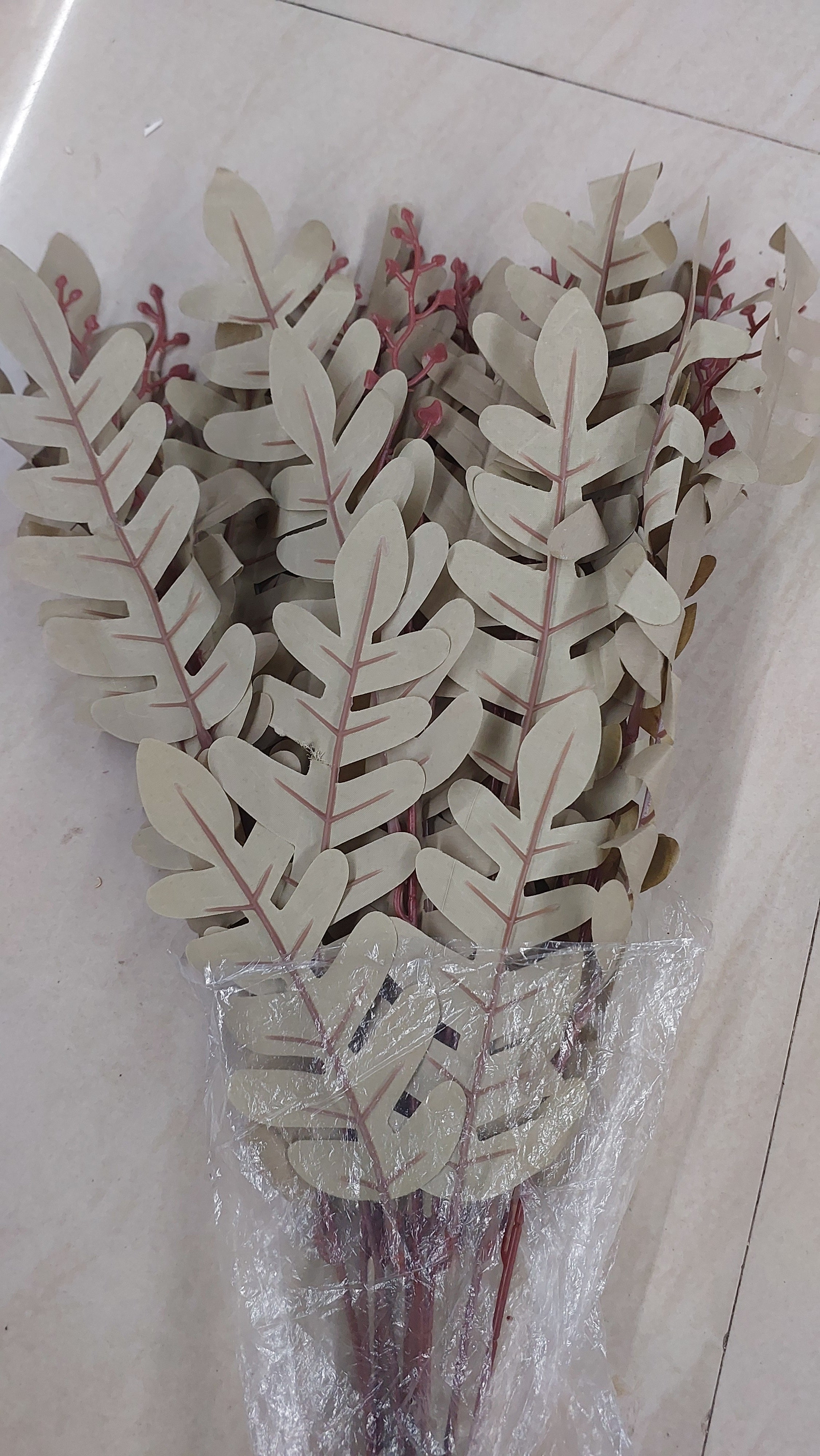 Pastel leaf bunch for decorative purpose-1bunch price