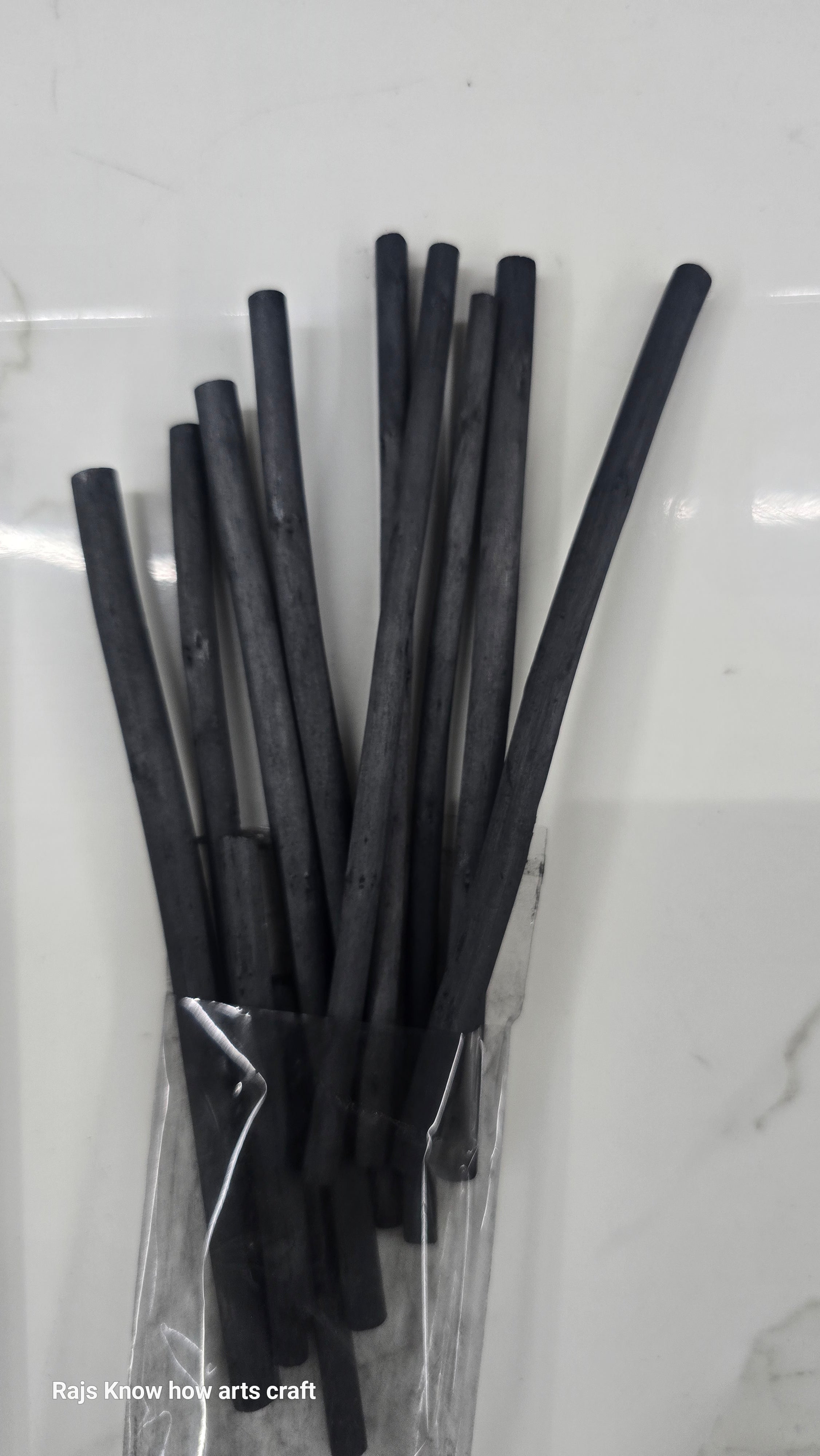 Willow charcoal pencil set of 10 piece