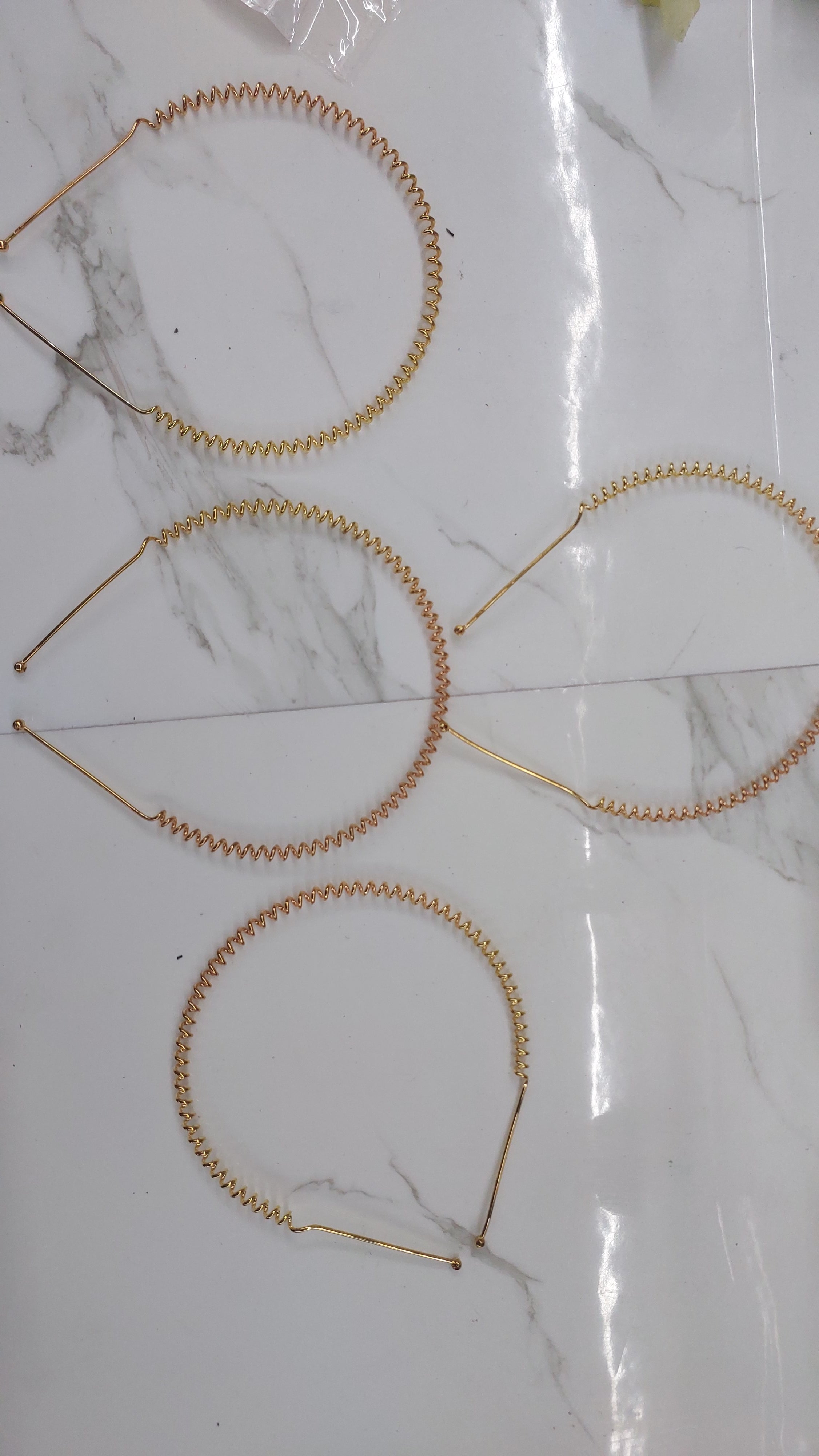 Gold spring HAIr BAND 4 PCS-sghb