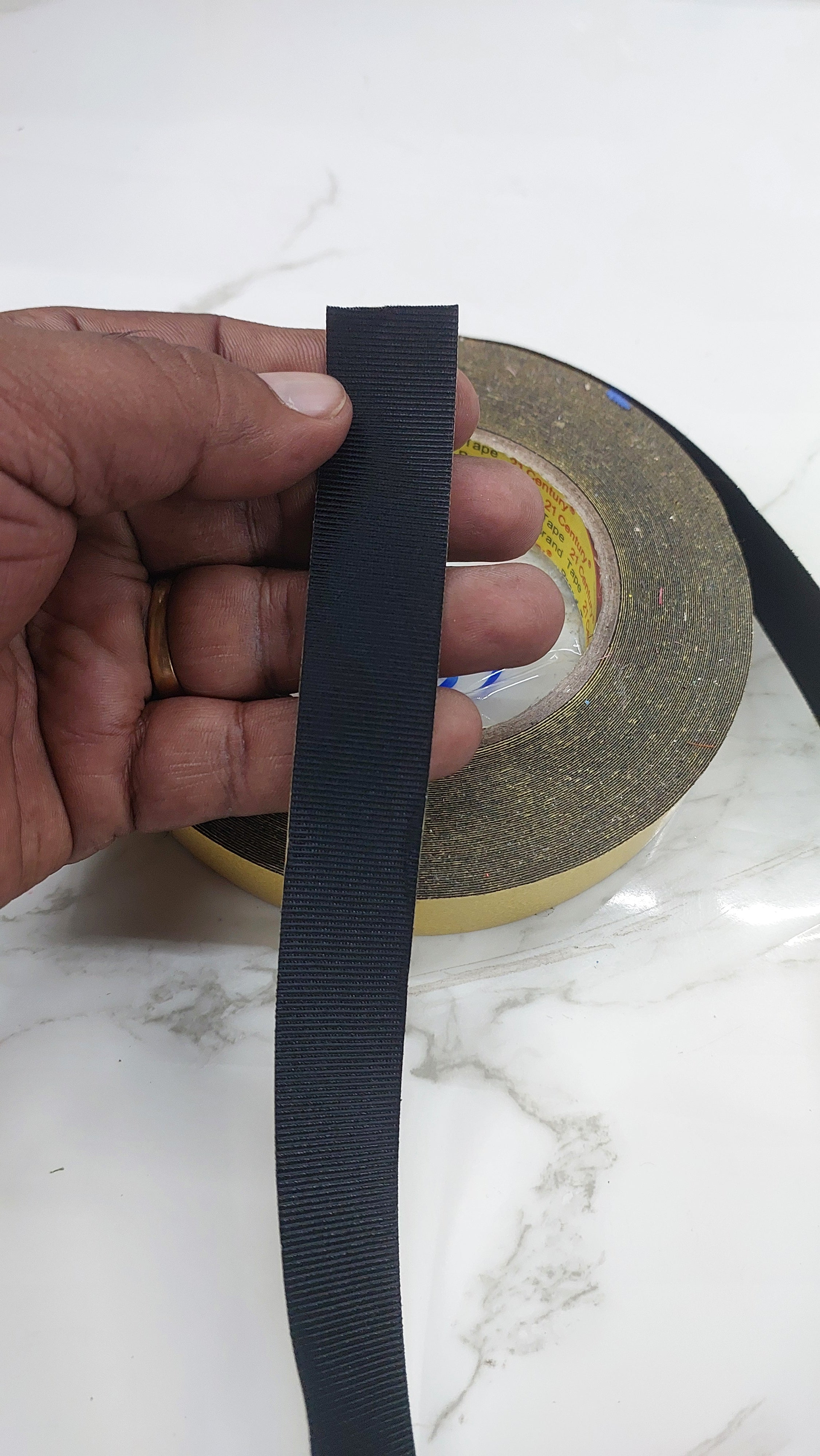 Black Ribbon tape 1metre