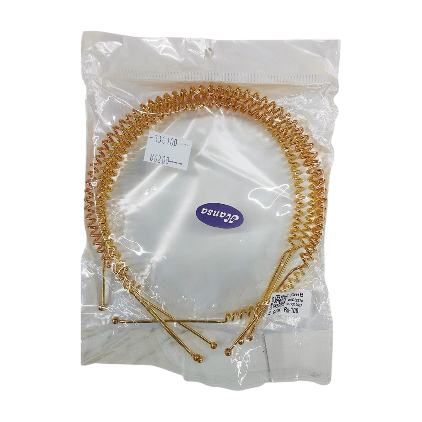 Gold spring HAIR  BAND 4 PCS-sghb