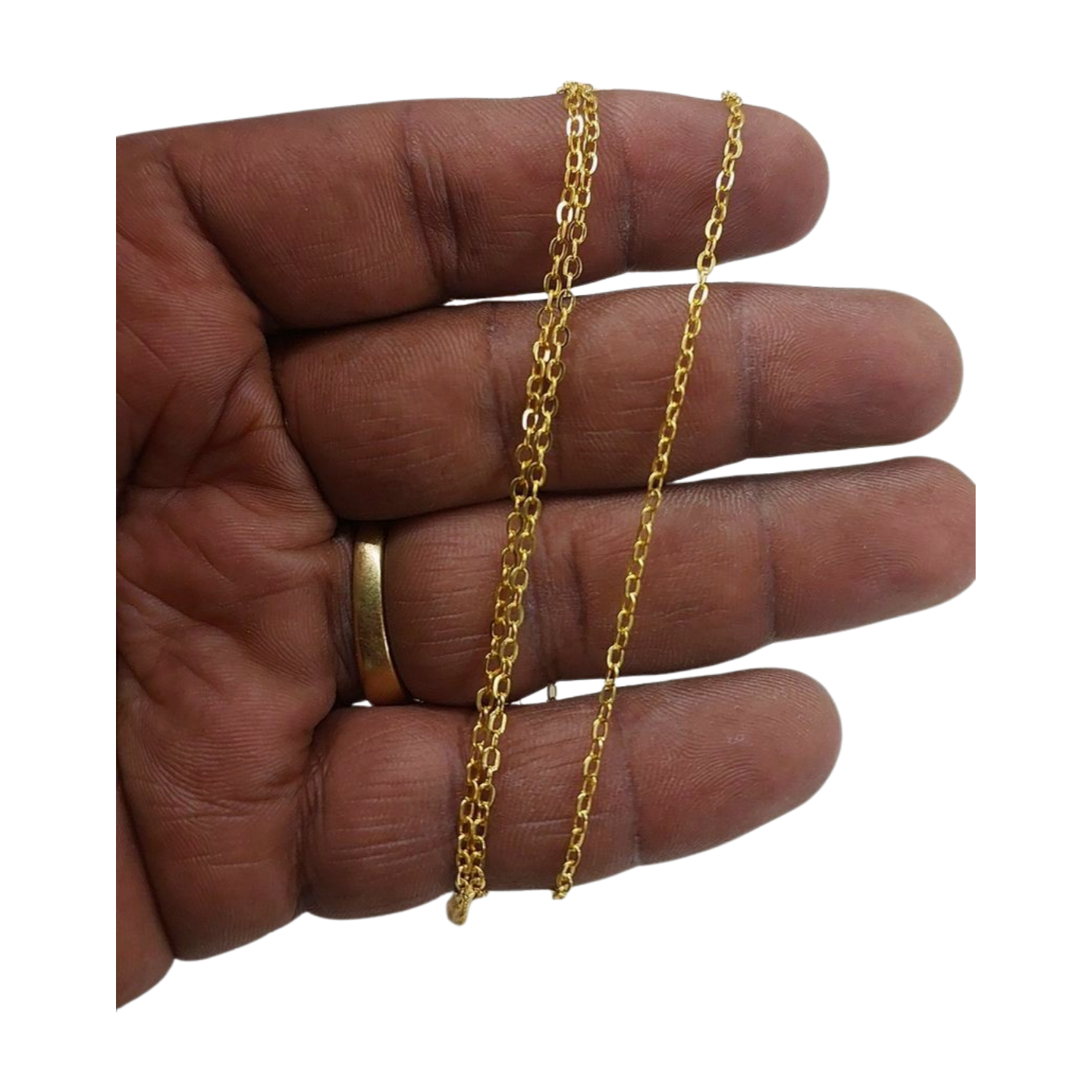 Unbreakable Anti tarnish 2mm chain -10meter roll