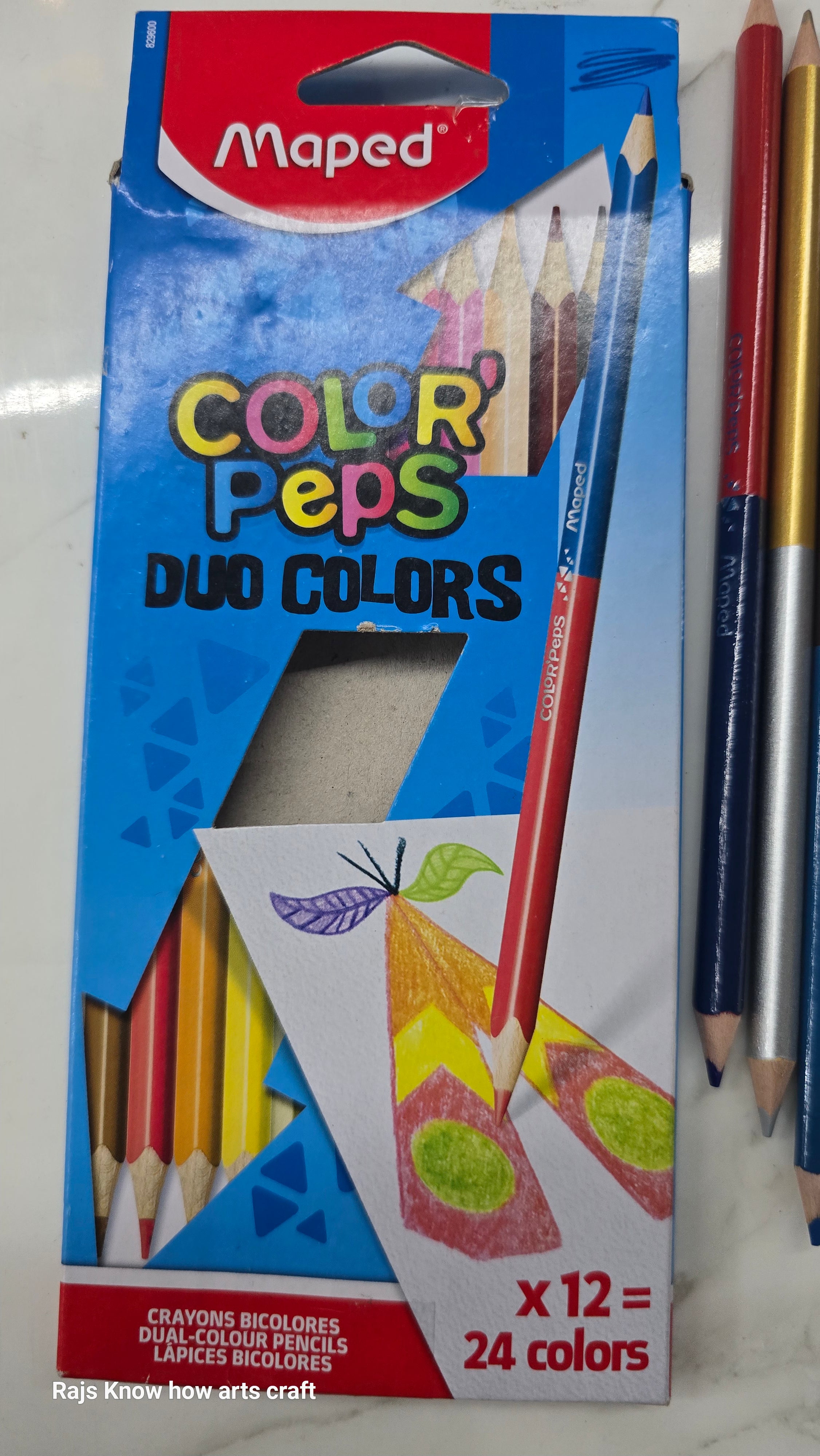 Maped color pencil 12 pencil 24shades