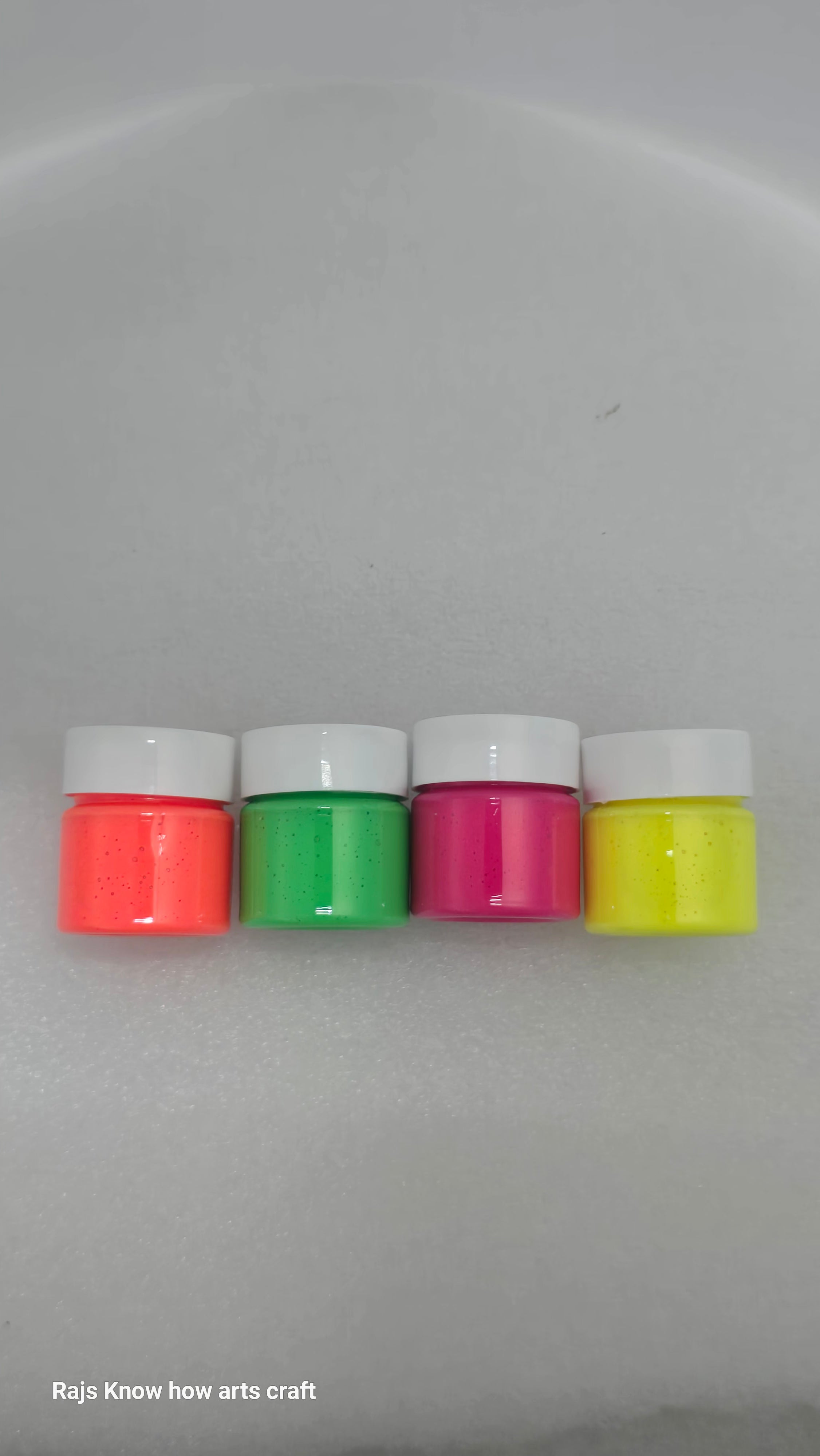 Flash artist acrylic florescent neon colors set of 4 with shipping