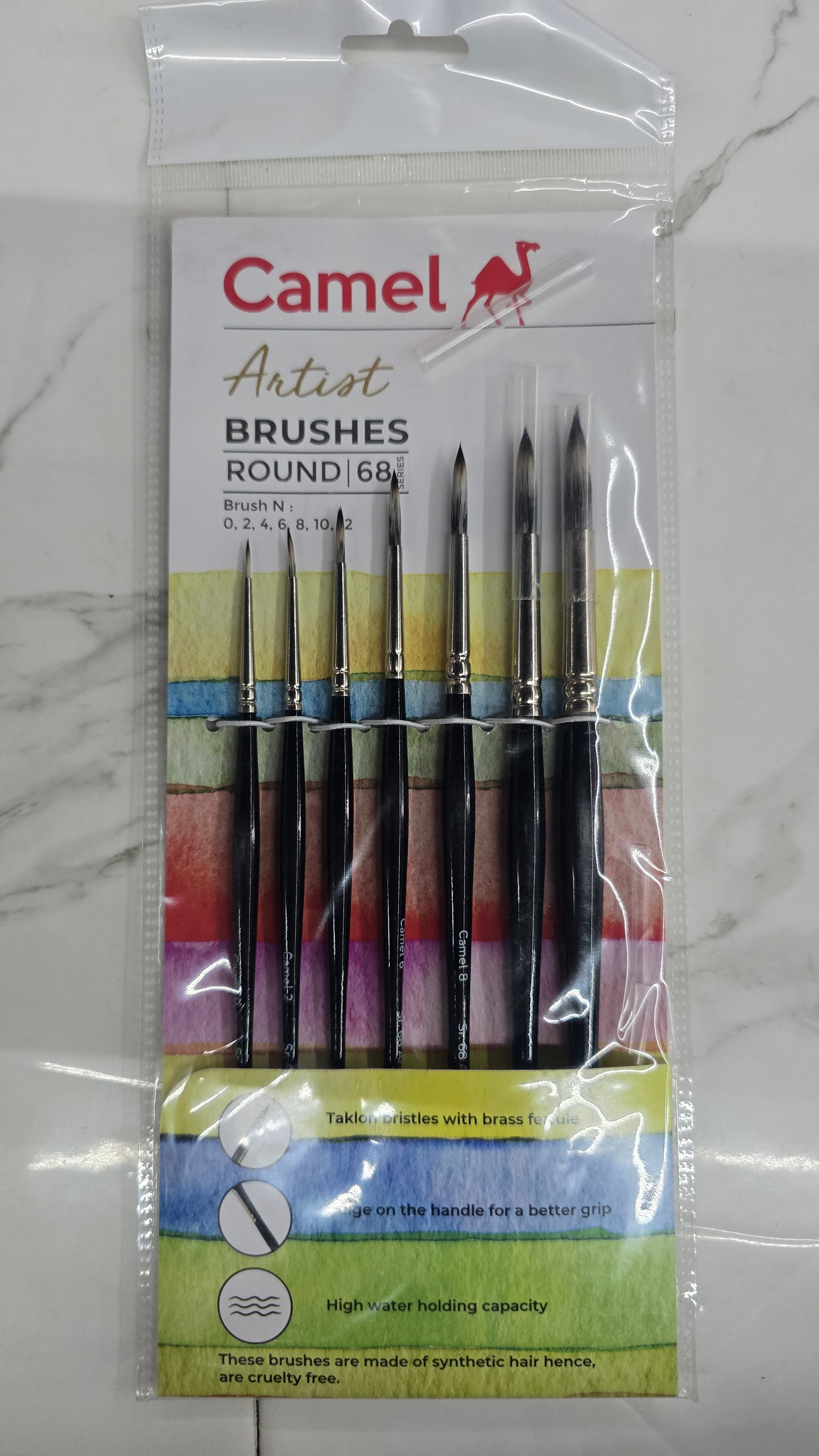 Camlin Artist Round brush set - 68 series
