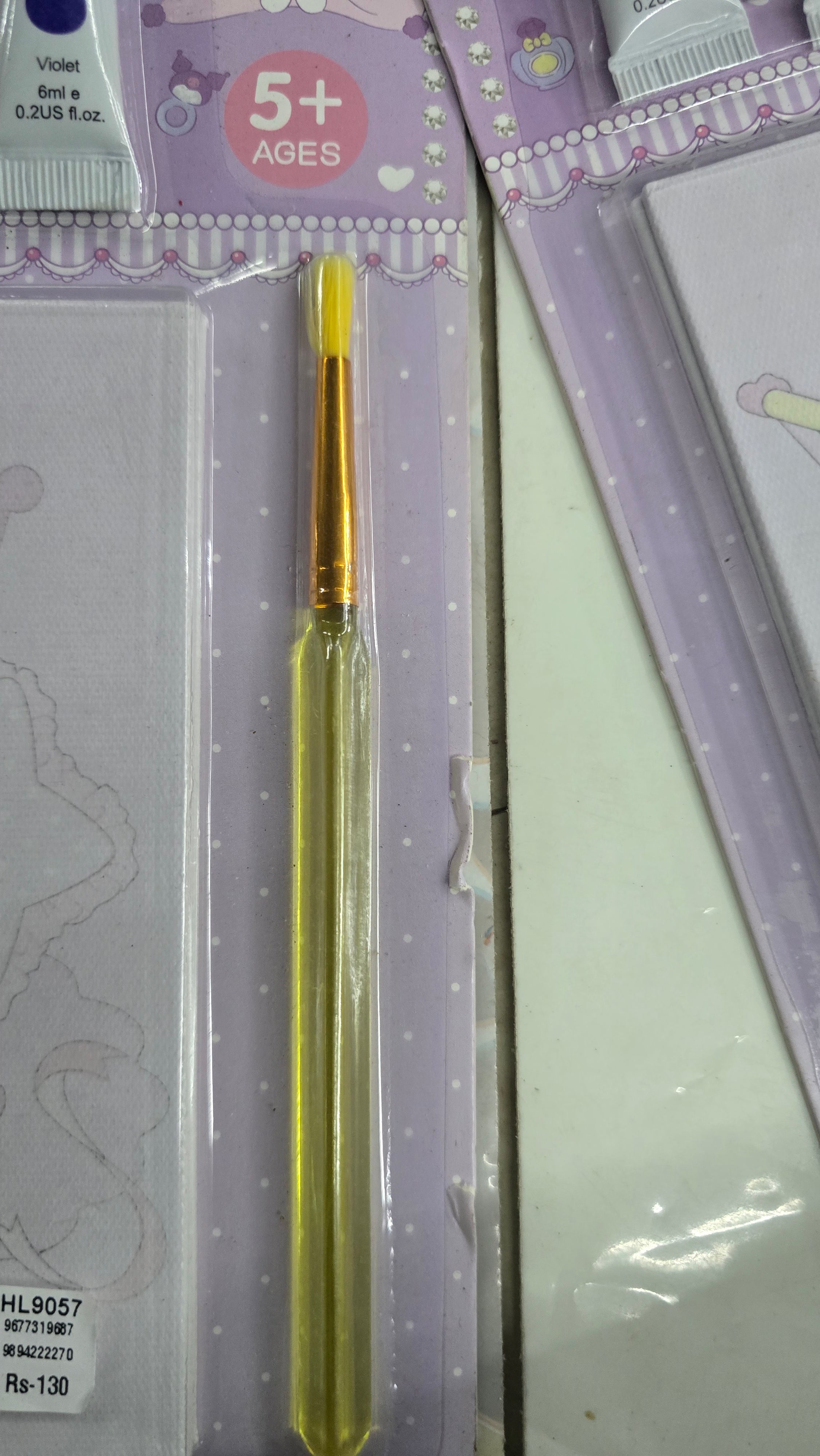 Diy watercolor tube kit  with pallete-assorted design 1