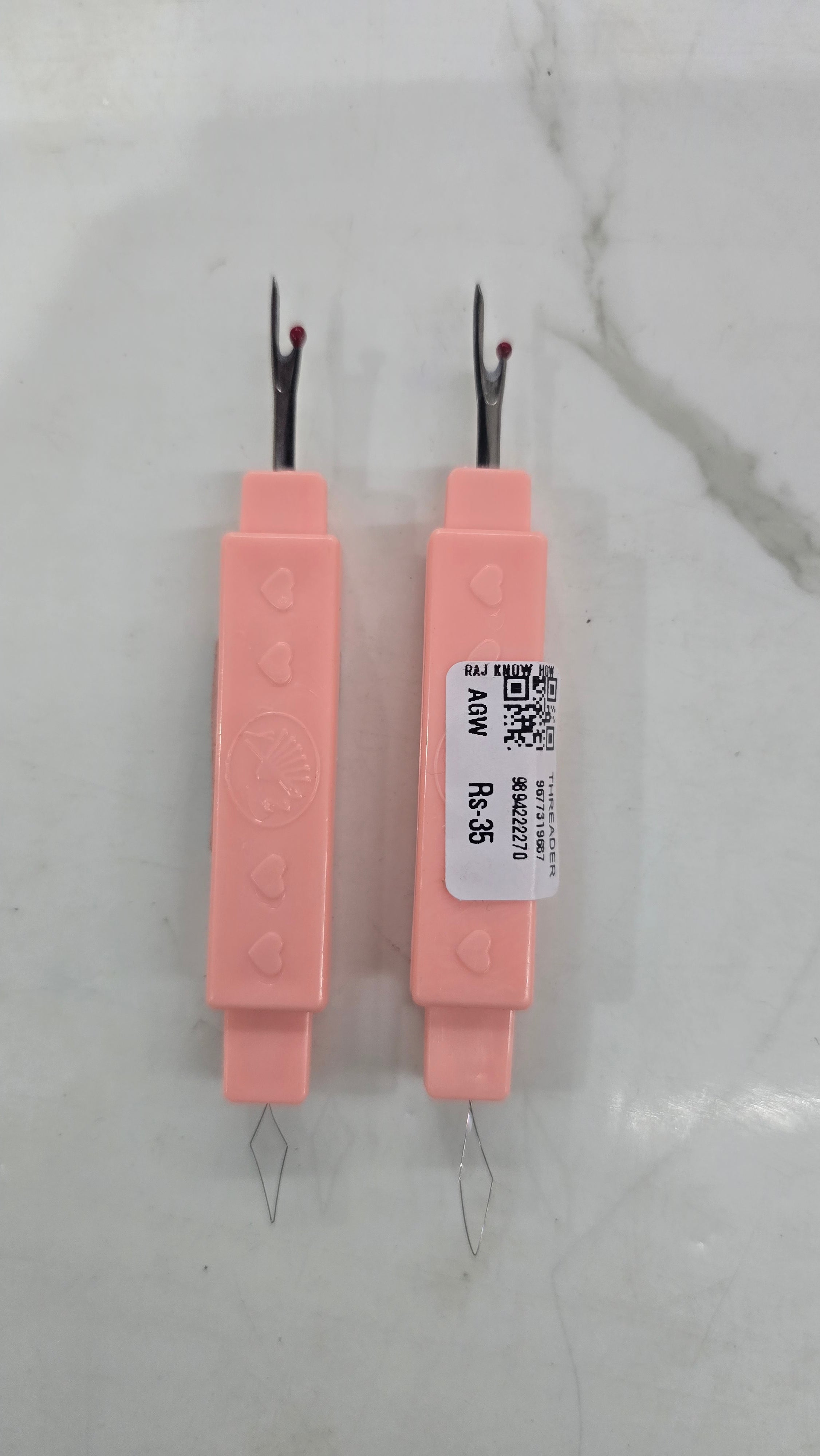Needle threader Seam Ripper  set of 2