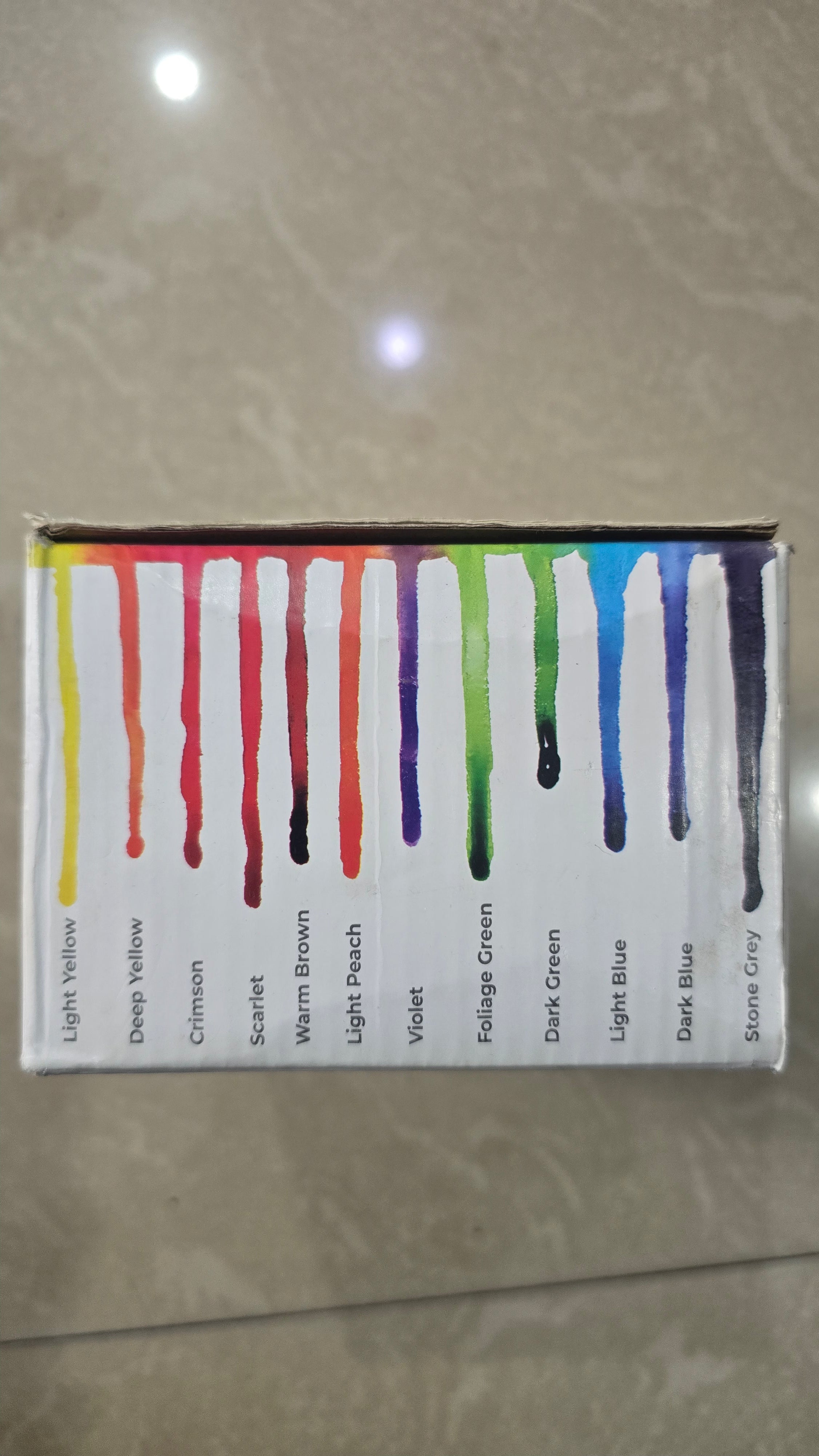 Transparent photo colours camlin 12 shade pack