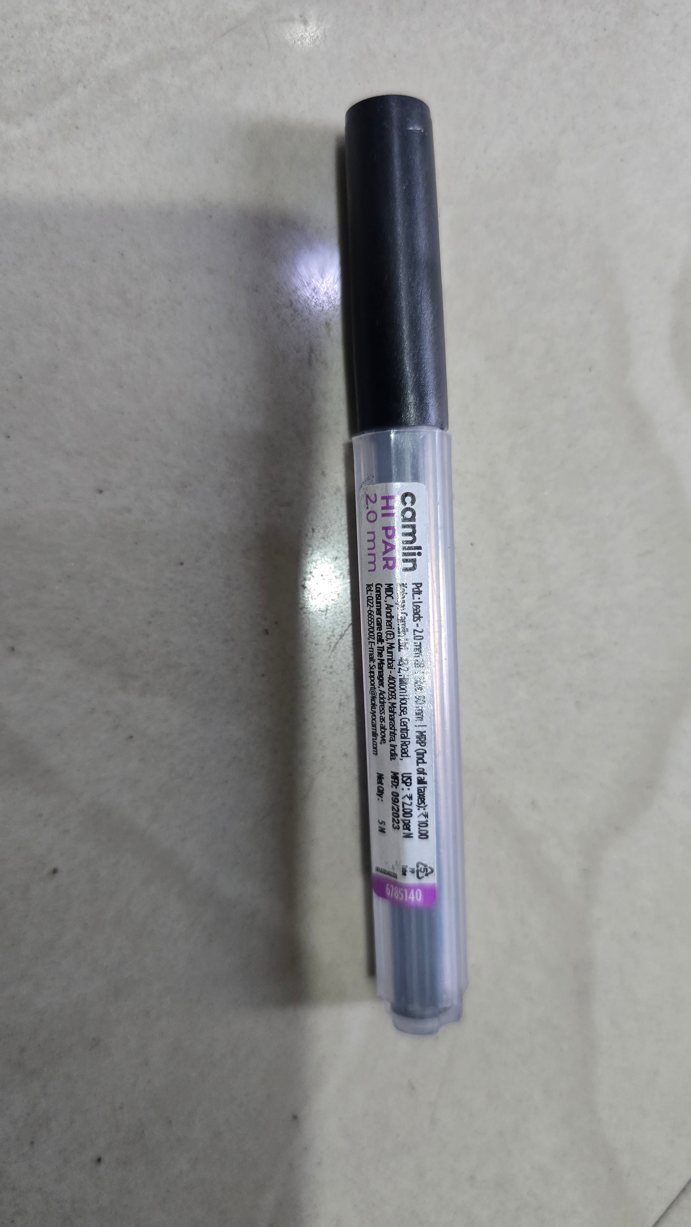 Camlin 2.0mm Microtip pencil lead -10 piece box