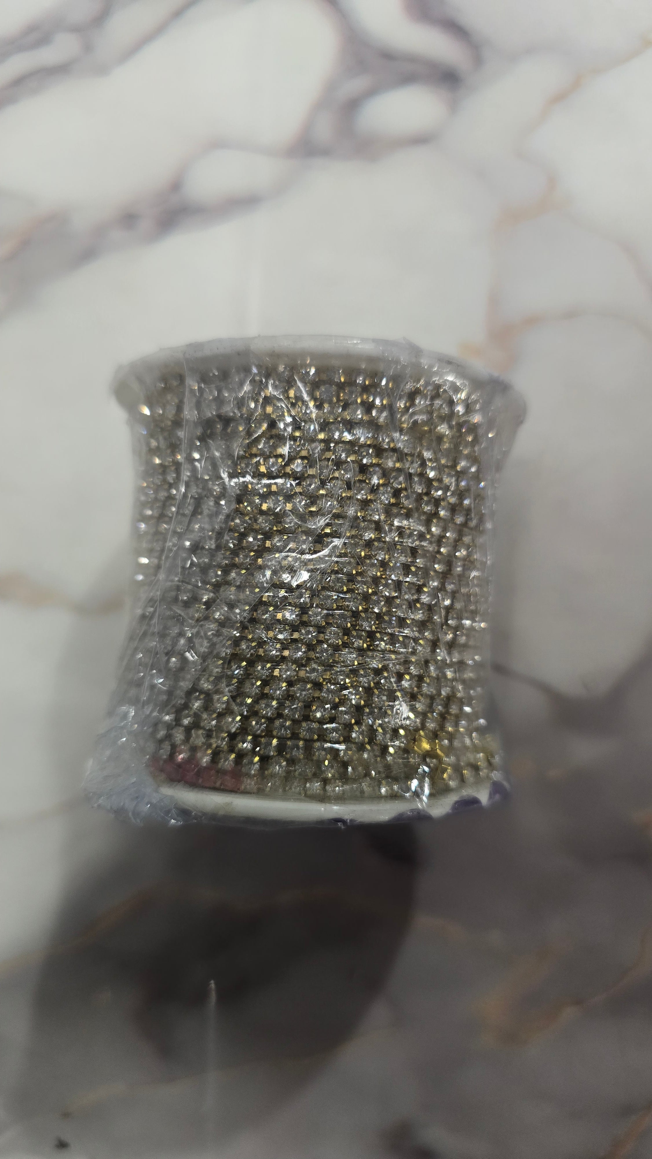 White Stone chain-14pp small Size