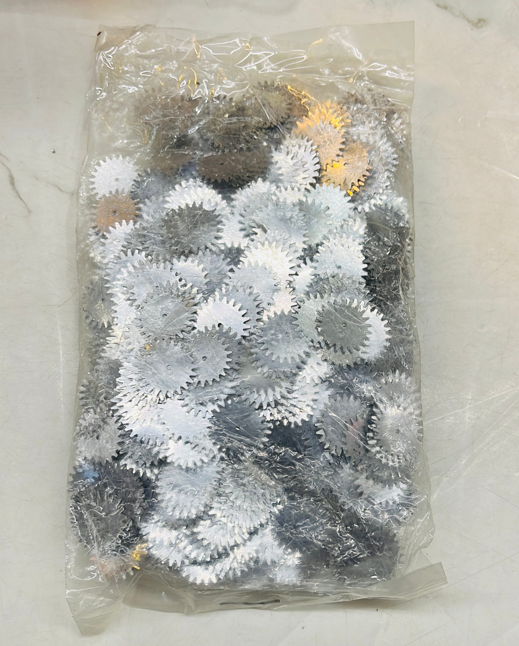 Chakra shape silver sequence 100g-1pack/555C