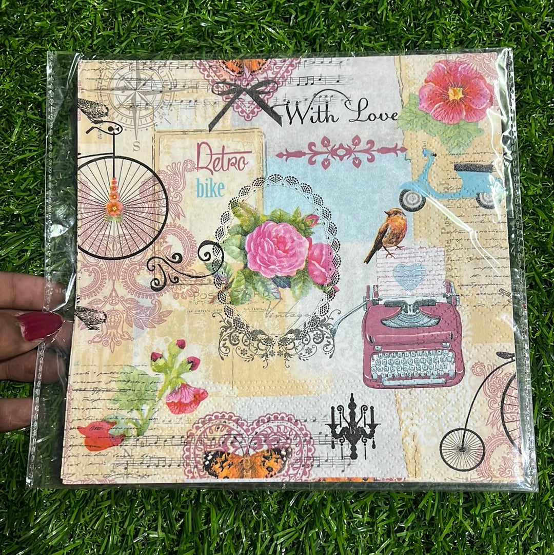 Decoupage paper 5  sheet