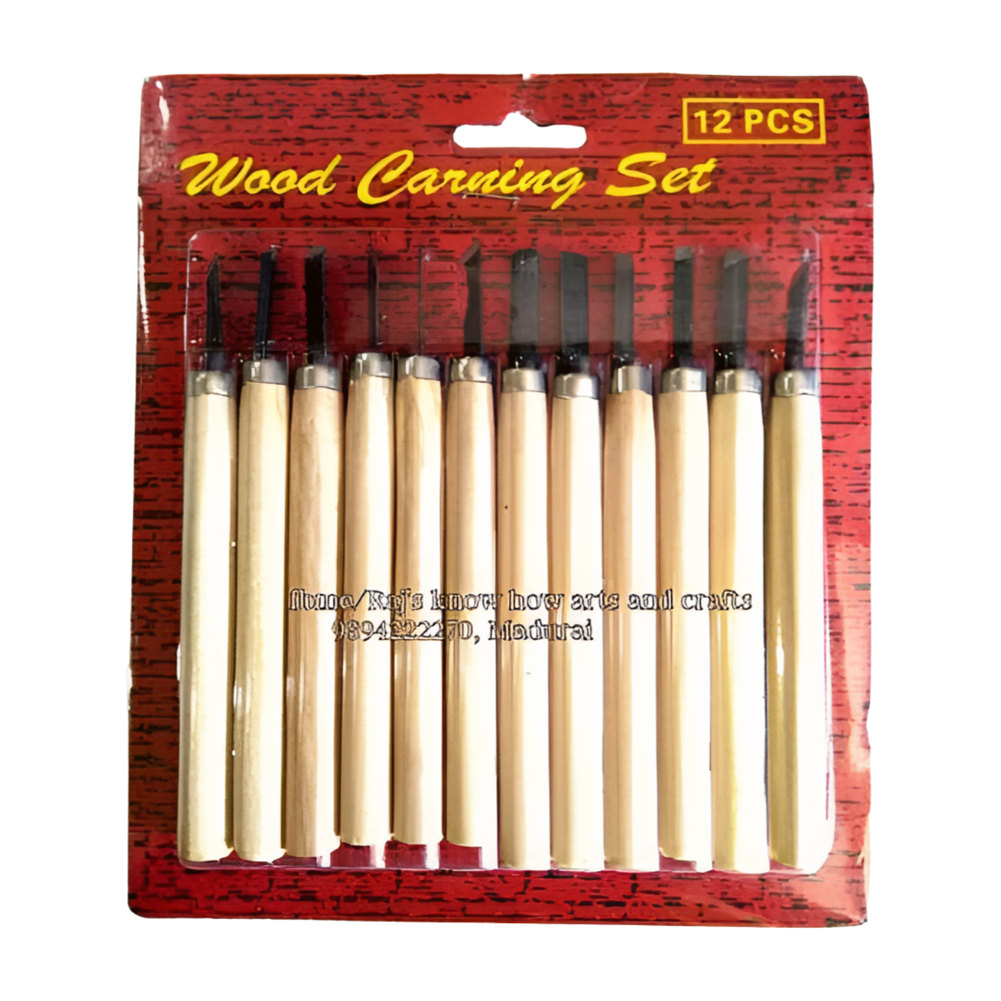 12 in 1 Wood Carving Tool set