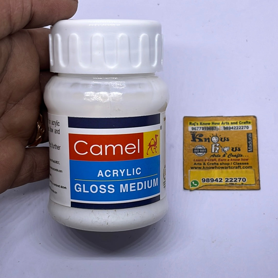 Camel Acrylic gloss medium 100 ml
